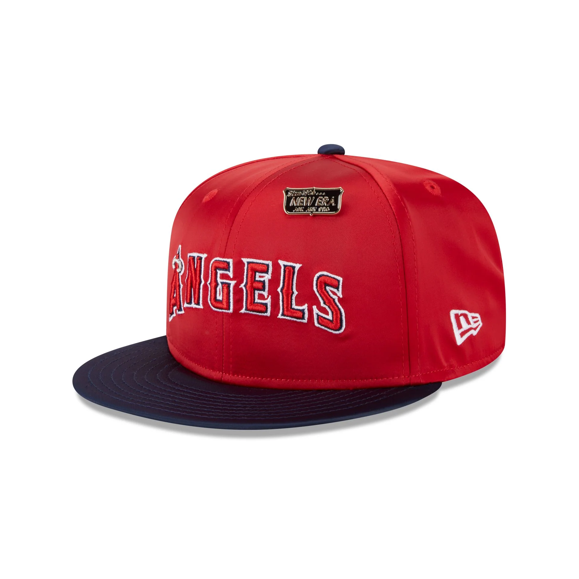 Los Angeles Angels Satin Pin 9FIFTY Snapback Hat