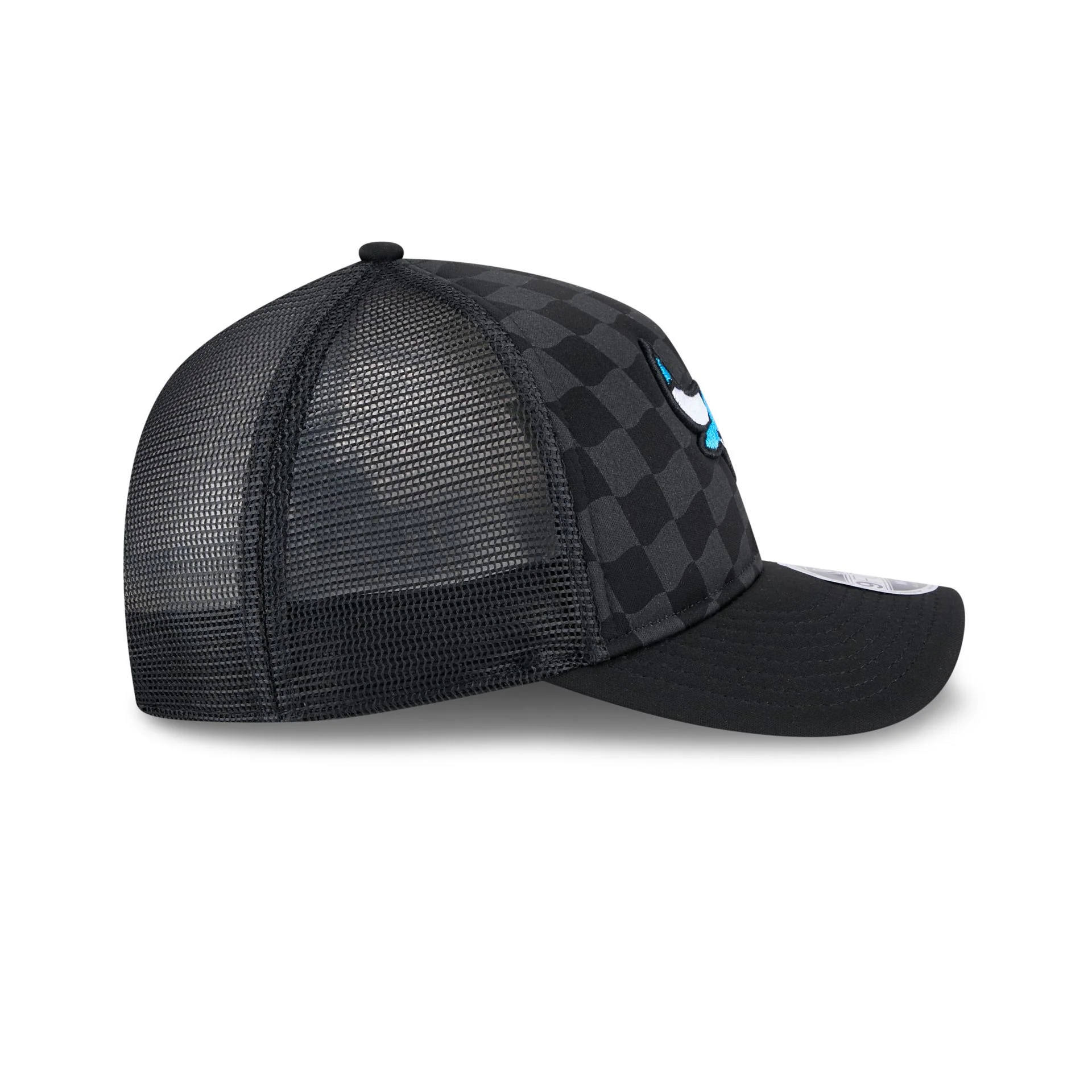 Chicago Bulls Gradient Raceway 9FORTY M-Crown A-Frame Trucker Hat