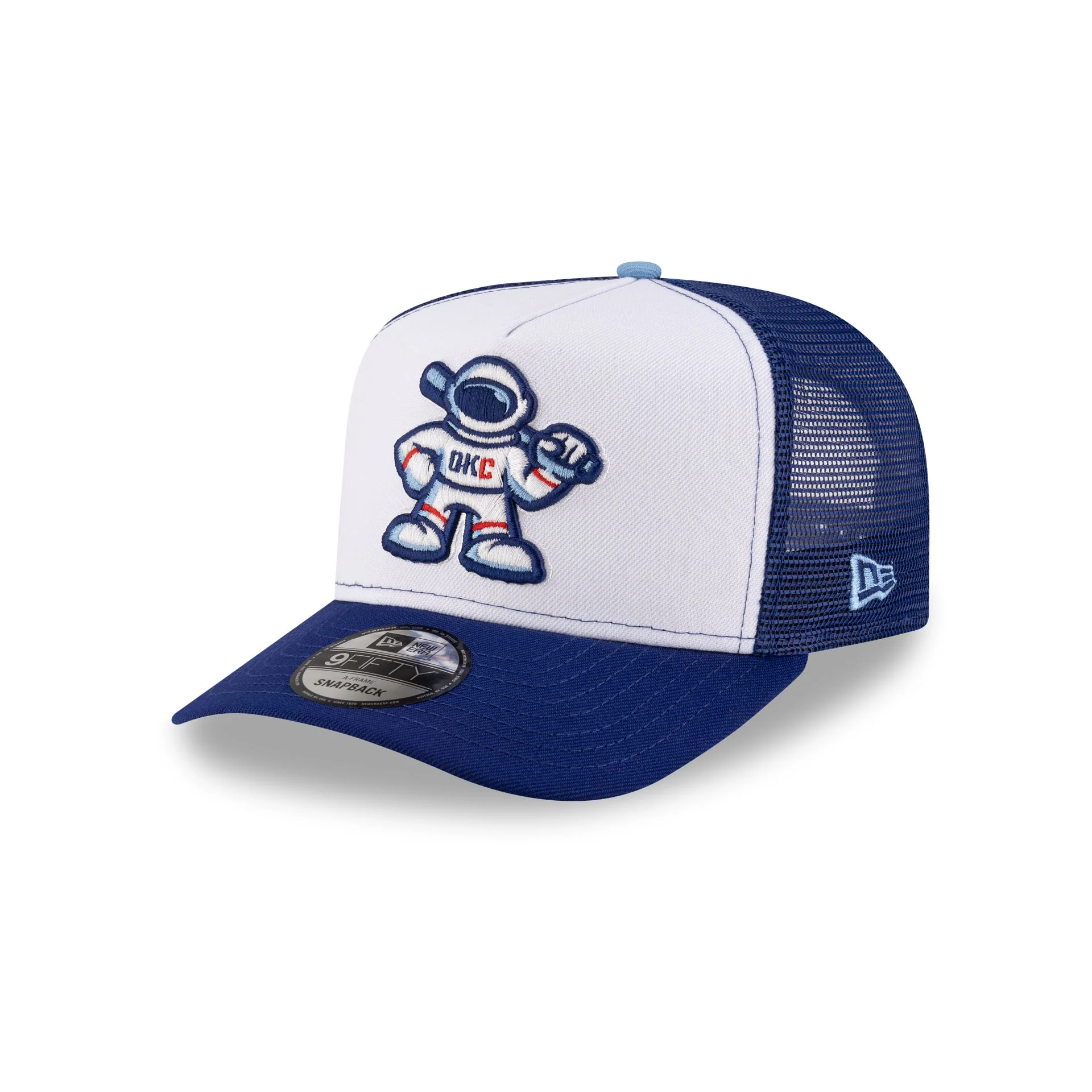 Oklahoma City Comets Dark Royal 9FIFTY A-Frame Trucker Hat