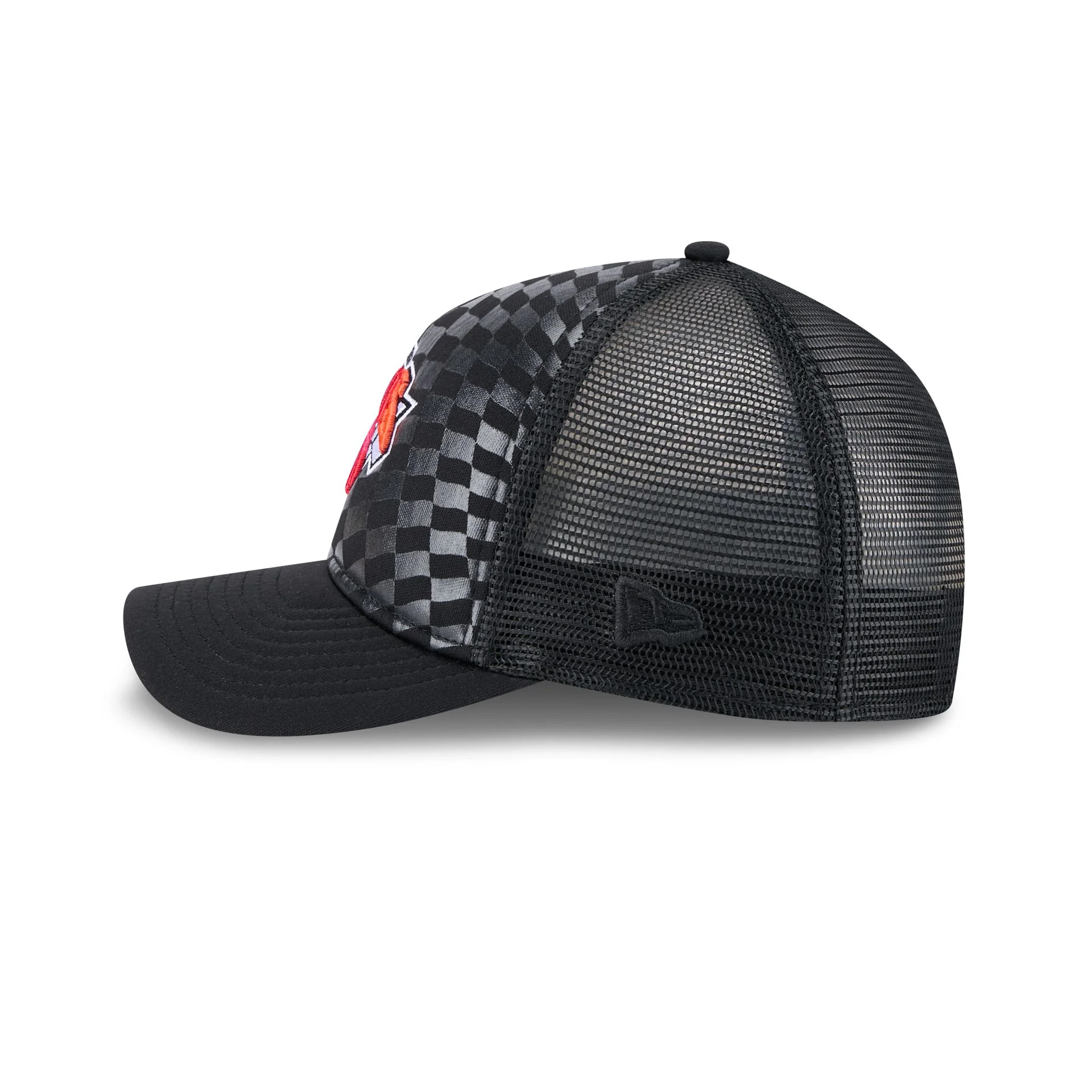 New York Knicks Gradient Raceway 9FORTY M-Crown A-Frame Trucker Hat