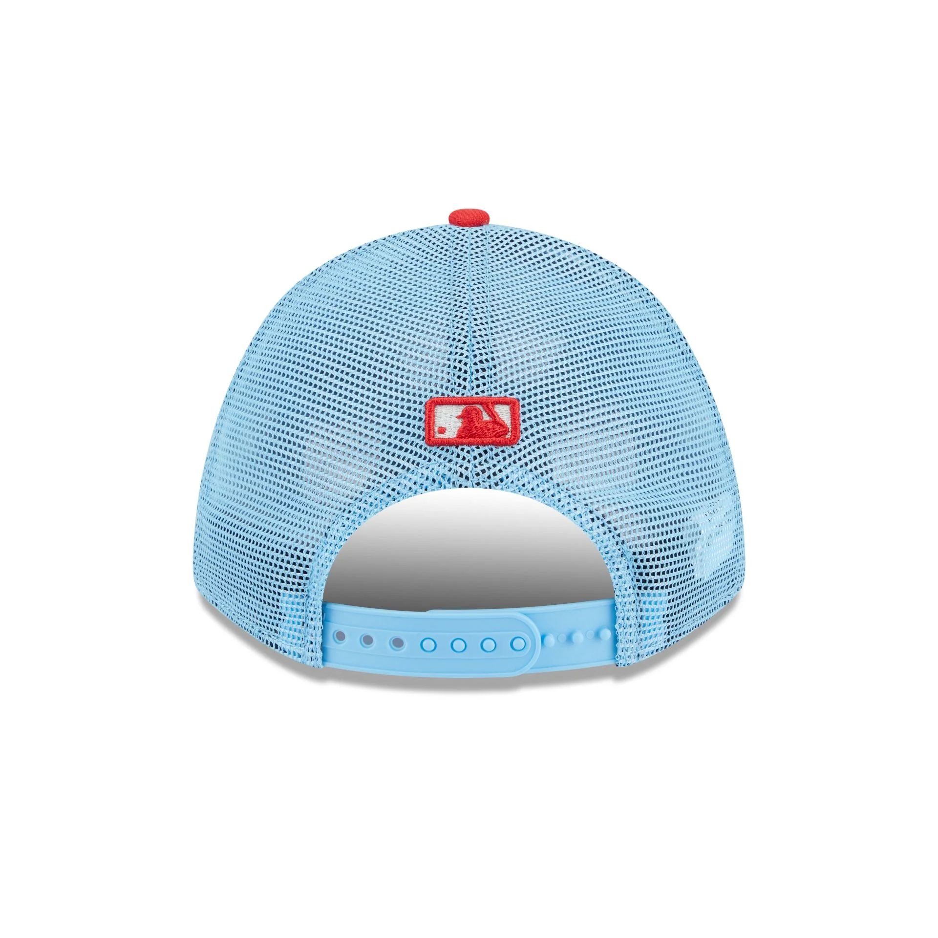 Toronto Blue Jays Independence Day 2025 9FORTY M-Crown A-Frame Trucker Hat