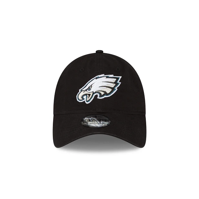 Philadelphia Eagles Core Classic Black 9TWENTY Adjustable Hat