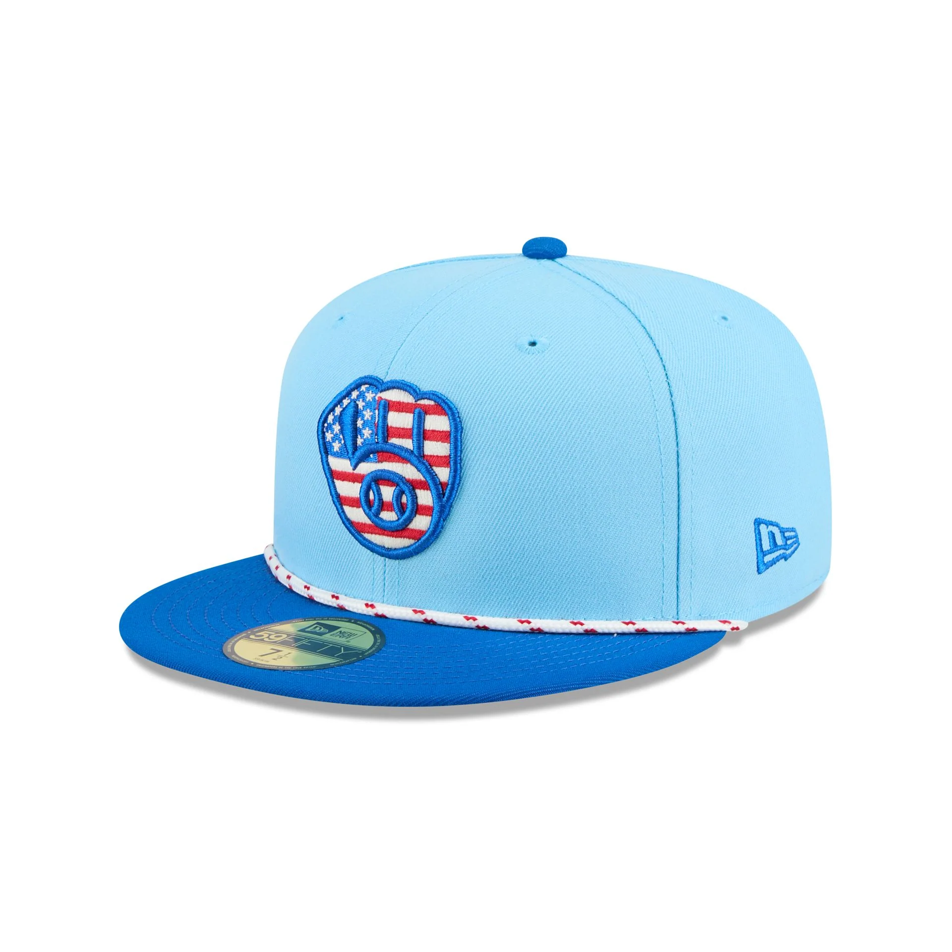 Milwaukee Brewers Independence Day 2025 59FIFTY Fitted Hat