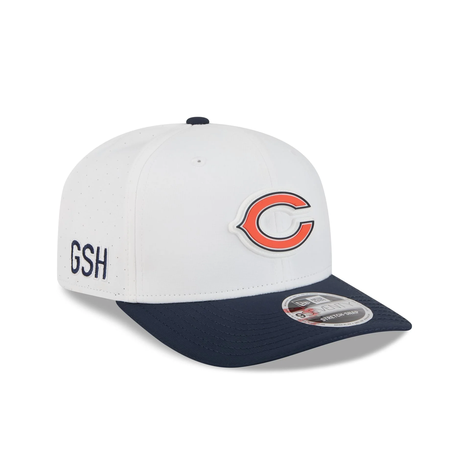 Chicago Bears 2025 Training 9SEVENTY Stretch-Snap Hat