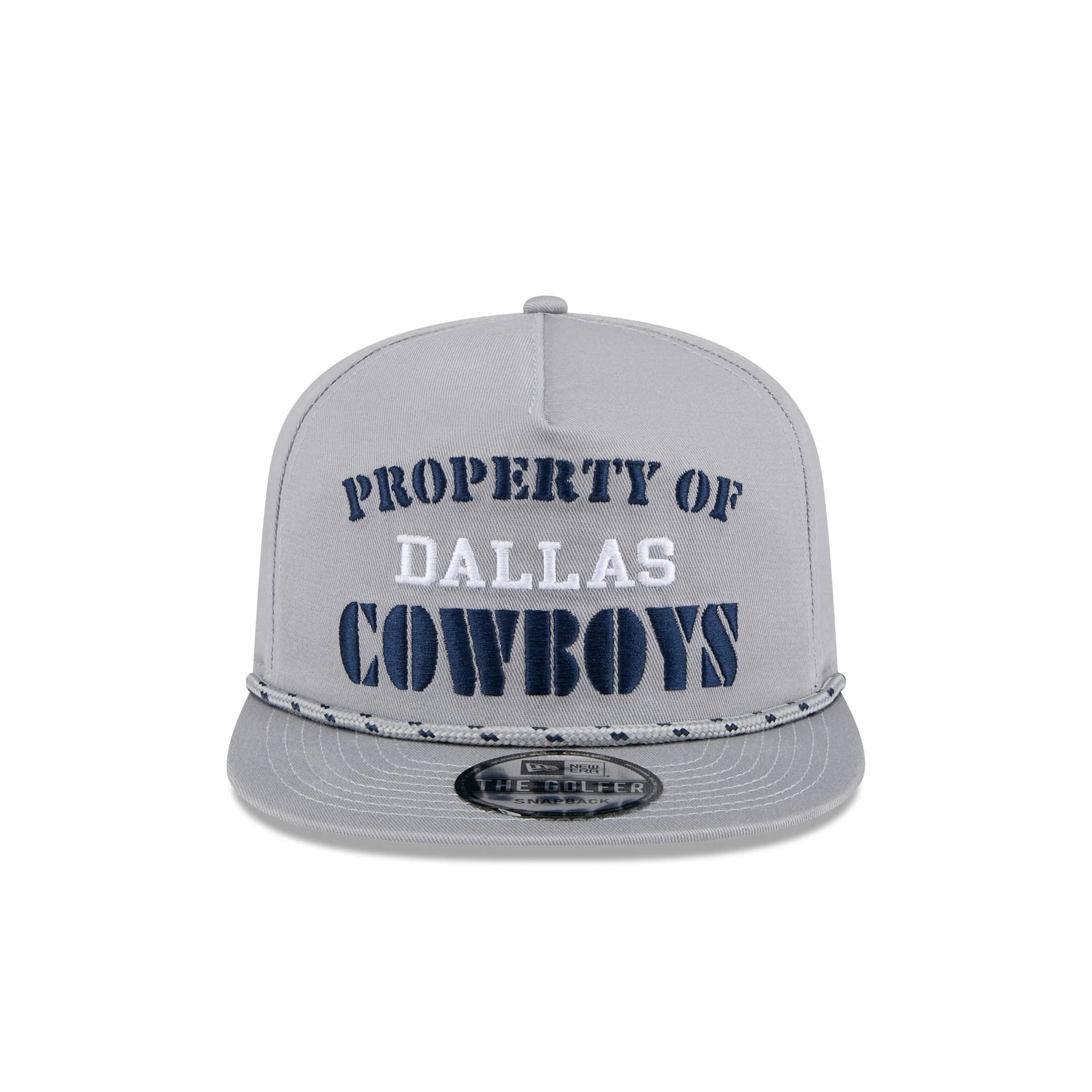 Dallas Cowboys Vintage Gray Rope Golfer Hat