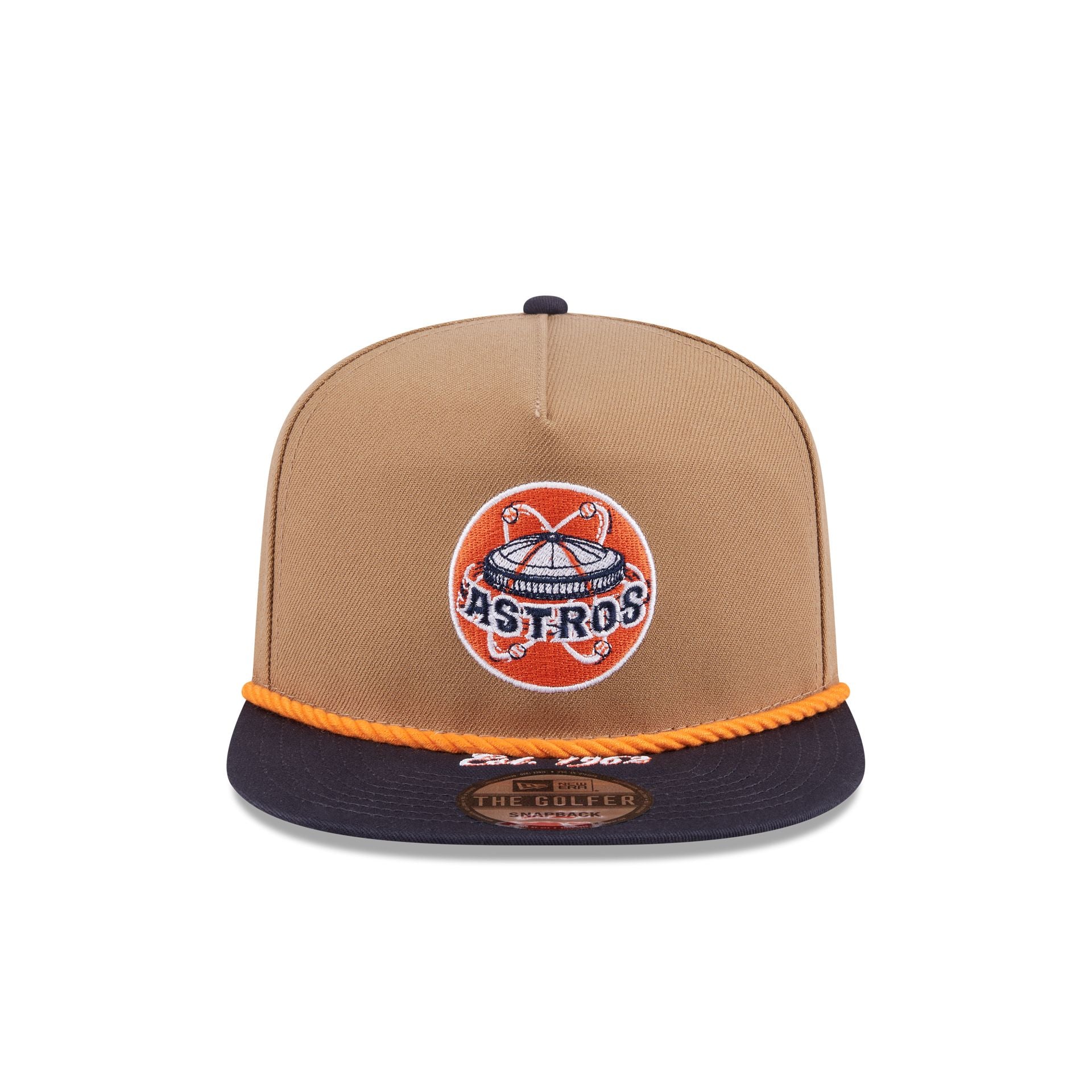 Houston Astros Khaki Rope Golfer Hat