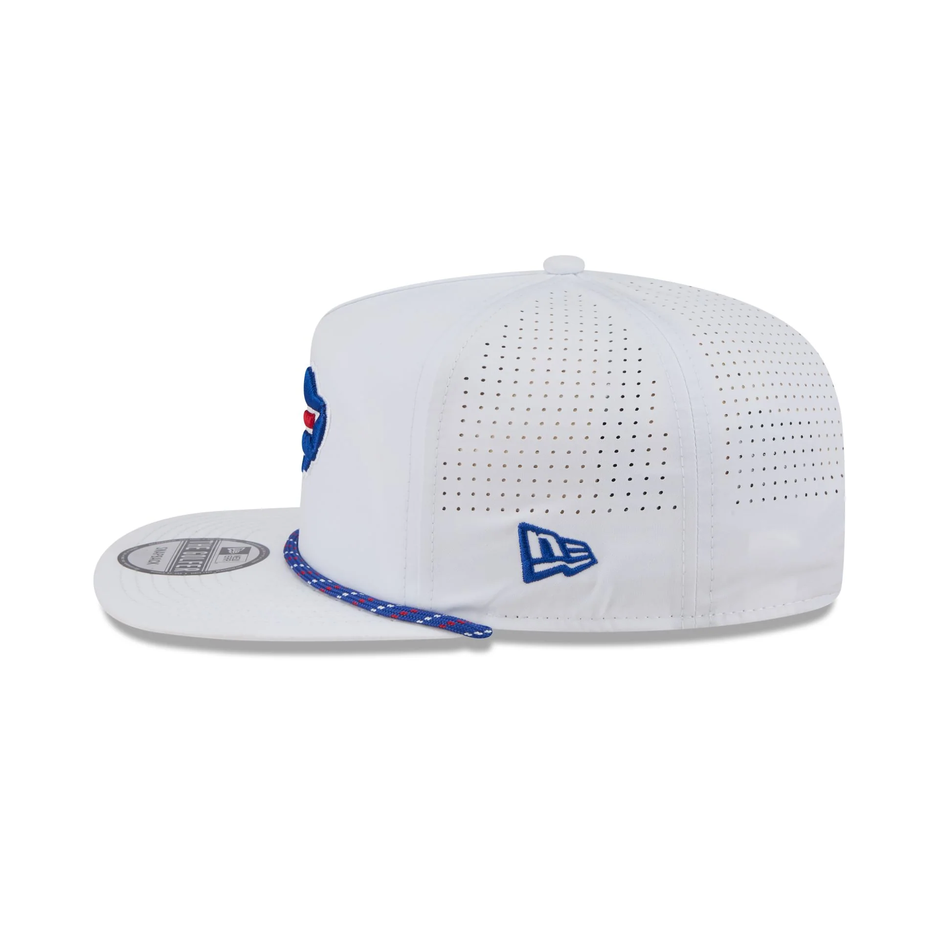 Buffalo Bills Optic White Performance Rope Golfer Hat