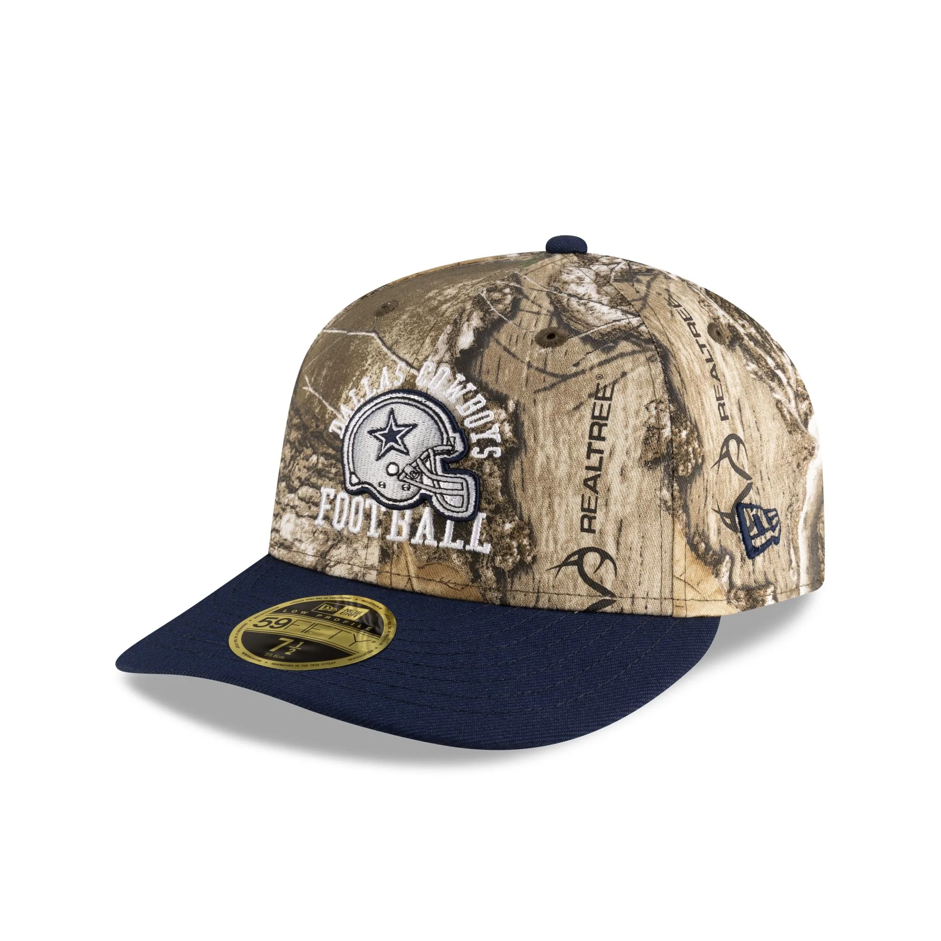 Just Caps Realtree Dallas Cowboys Low Profile 59FIFTY Fitted Hat