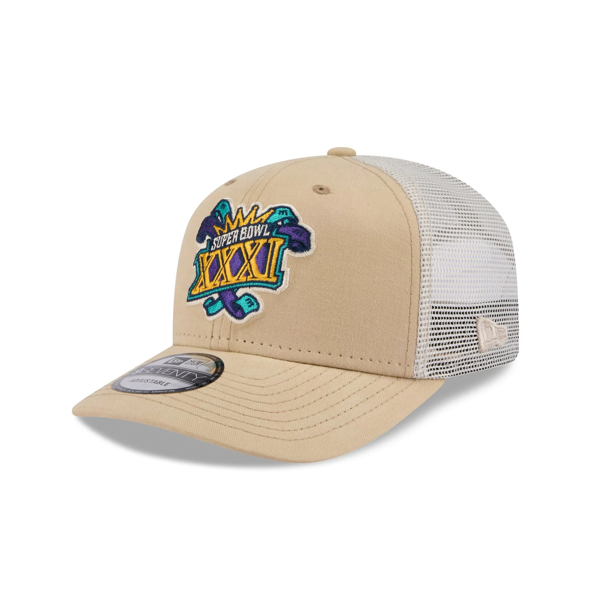 Green Bay Packers Khaki Champions 9SEVENTY Stretch-Snap Hat