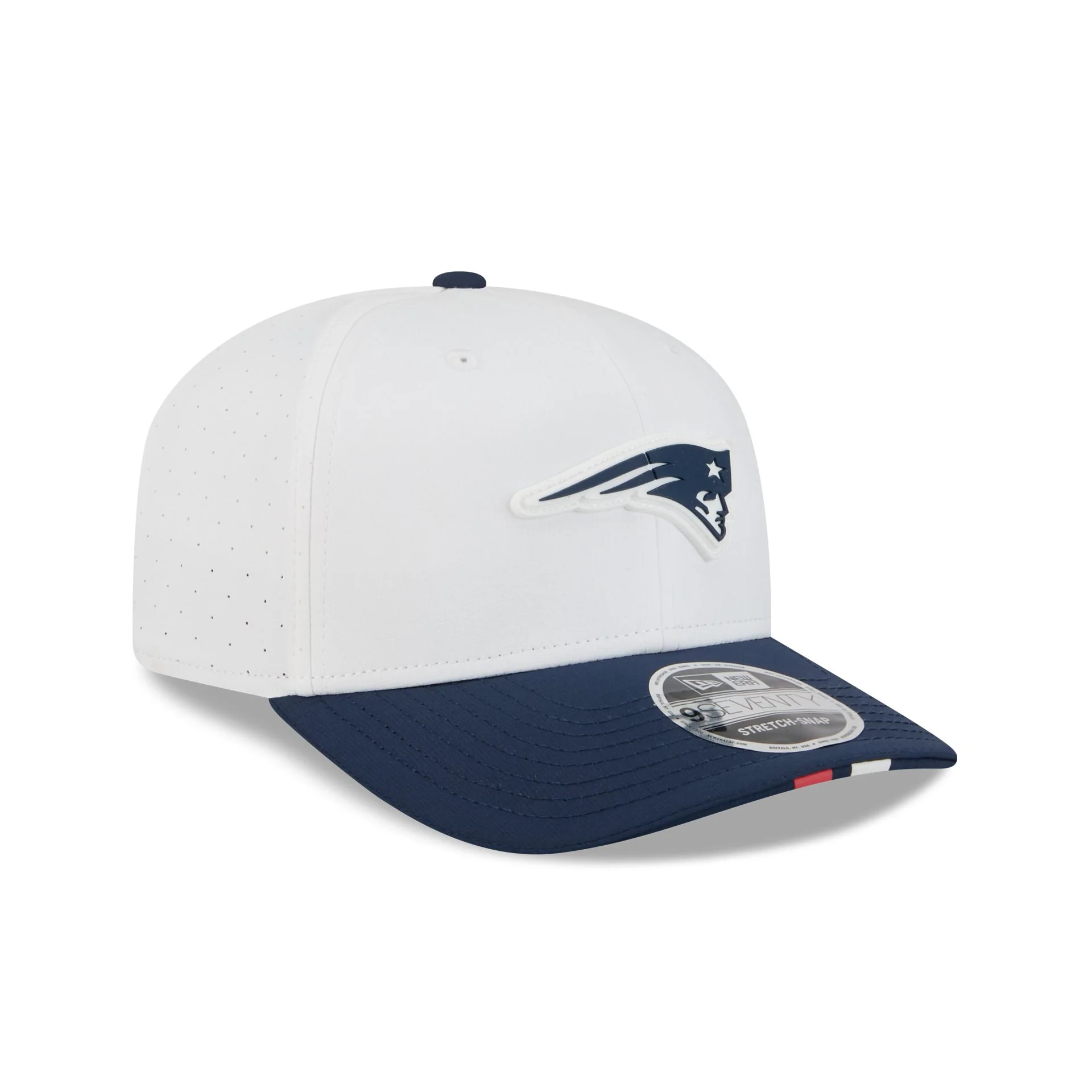 New England Patriots 2025 Training 9SEVENTY Stretch-Snap Hat