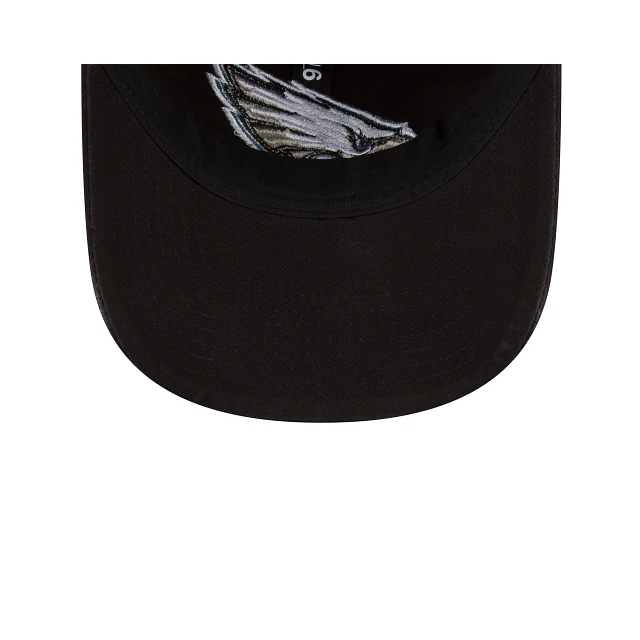 Philadelphia Eagles Core Classic Black 9TWENTY Adjustable Hat