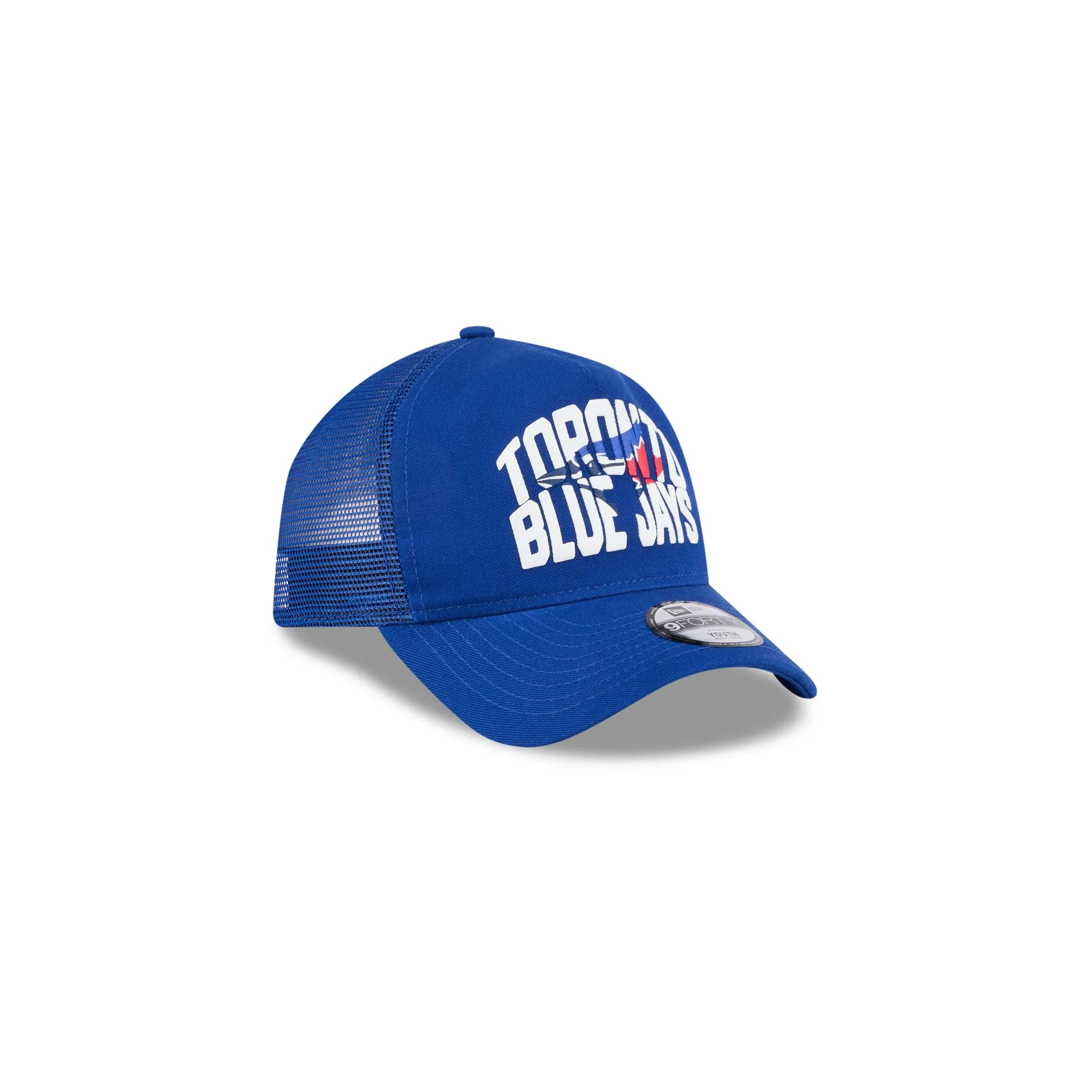 Toronto Blue Jays Kids Chalk 9FORTY A-Frame Trucker Hat