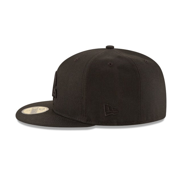 Arizona Cardinals Black On Black 59FIFTY Fitted Hat