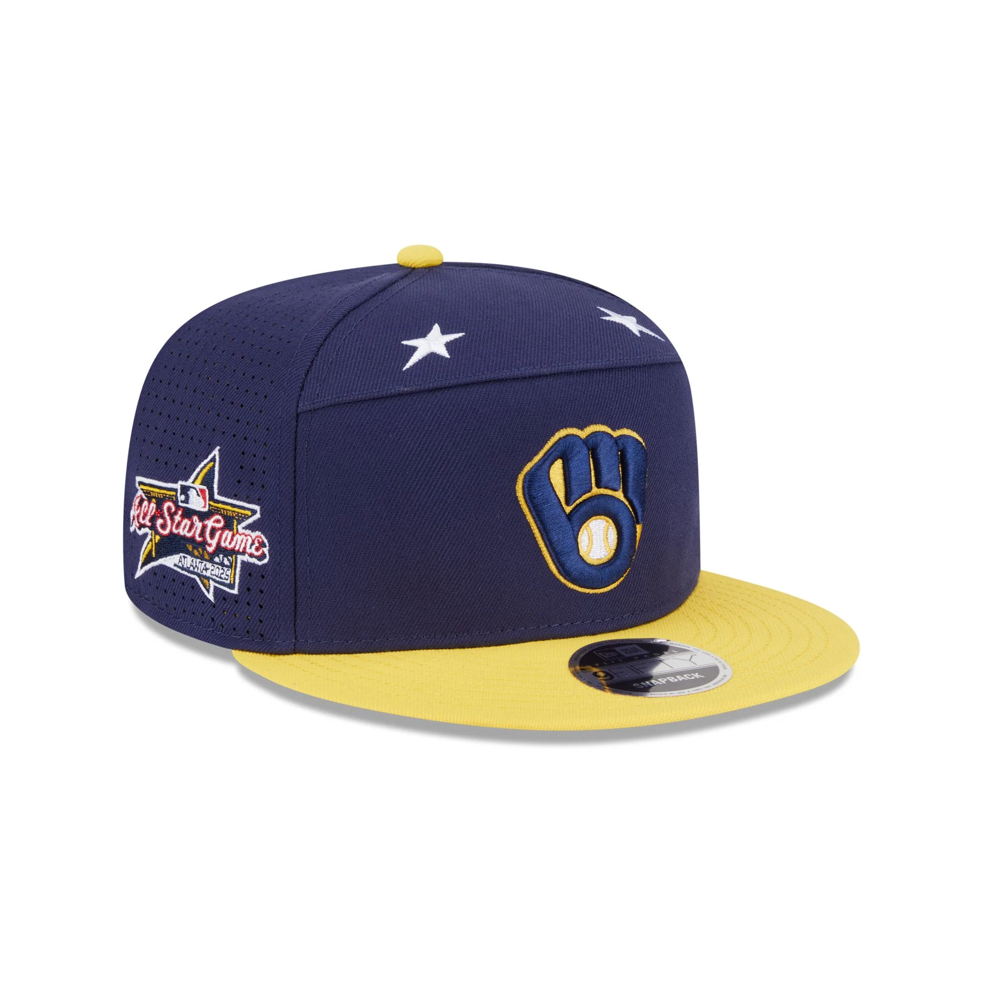 Milwaukee Brewers 2025 All-Star Game Split Panel 9FIFTY Snapback Hat