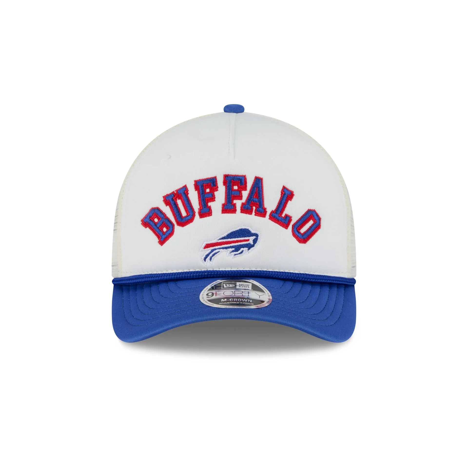 Buffalo Bills Chrome Arch 9FORTY M-Crown A-Frame Trucker Hat