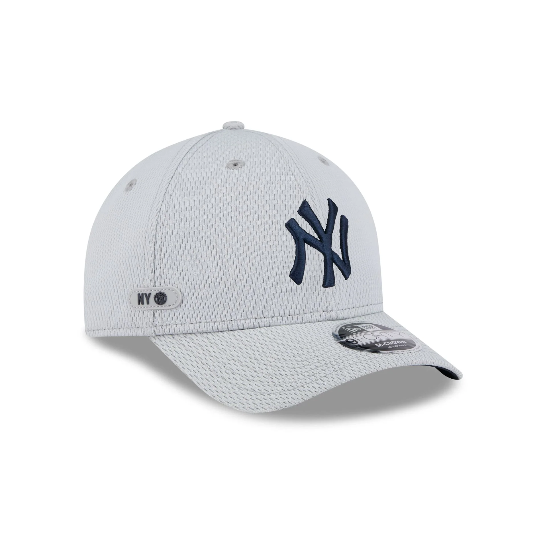 New York Yankees 2025 Clubhouse Gray 9FORTY M-Crown Snapback Hat