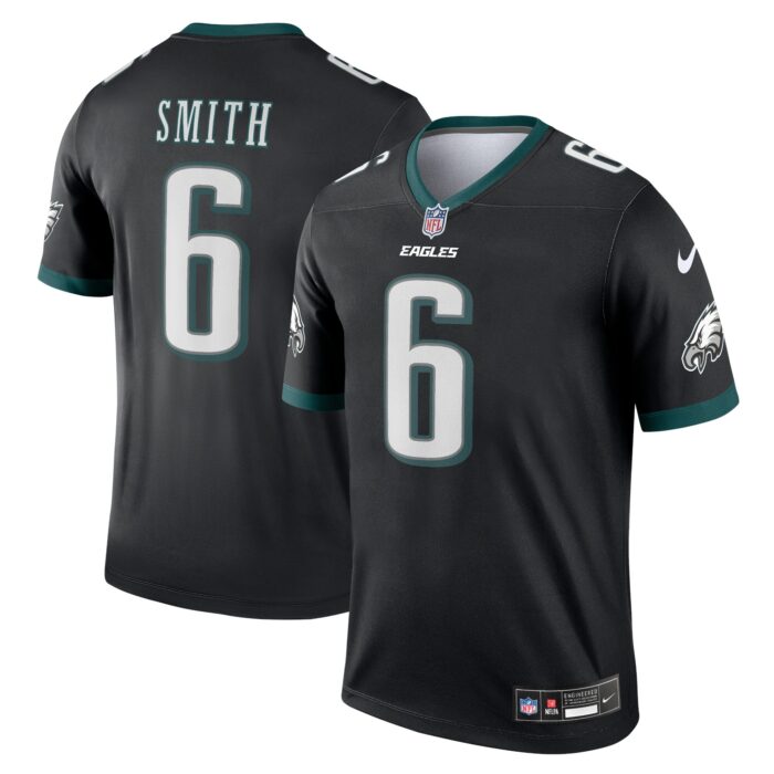 Men’s Philadelphia Eagles DeVonta Smith Nike Black Legend Jersey