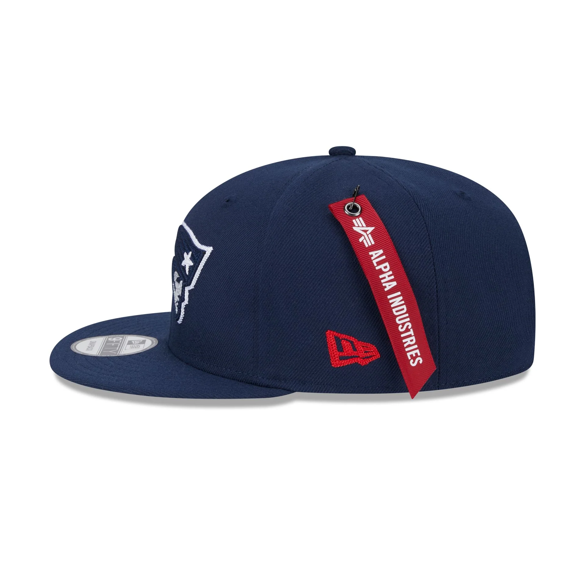 Alpha Industries x New England Patriots Navy 9FIFTY Snapback Hat