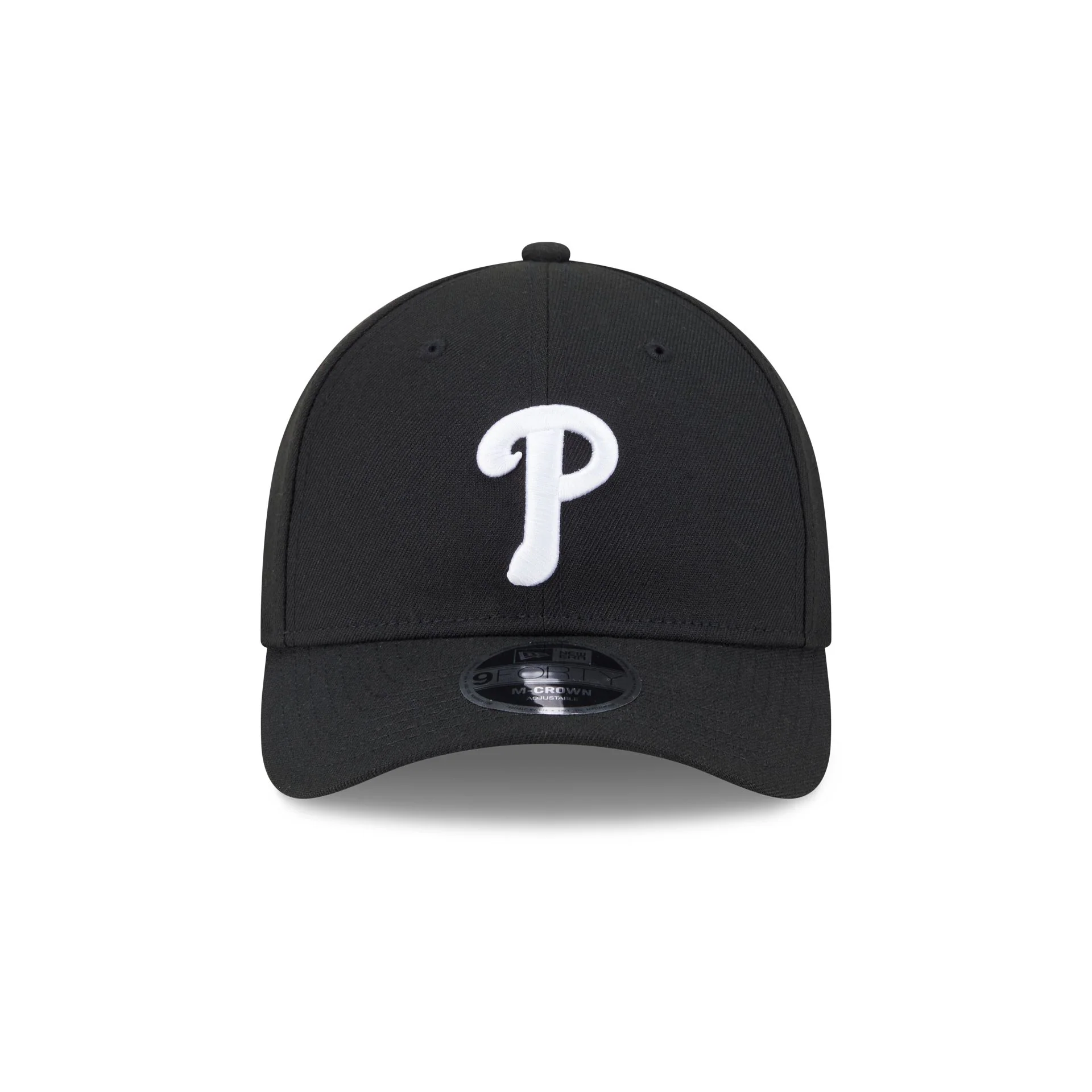 Philadelphia Phillies Black Authentic Collection 9FORTY M-Crown Snapback Hat