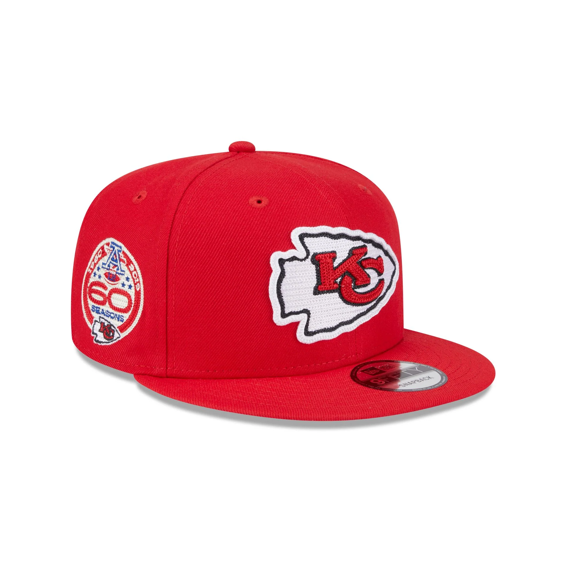 Alpha Industries x Kansas City Chiefs Red 9FIFTY Snapback Hat