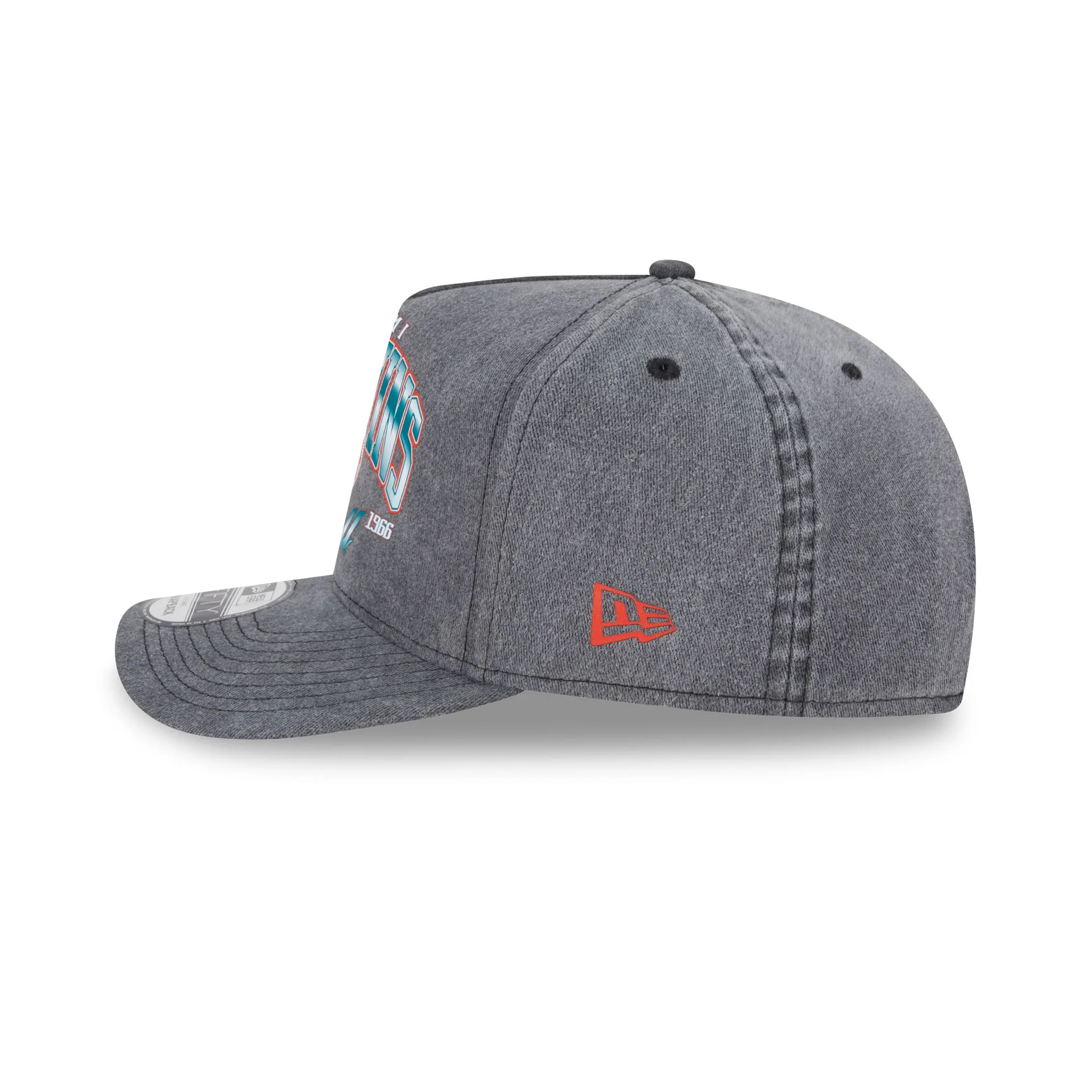 Miami Dolphins Washed 9FIFTY A-Frame Snapback Hat