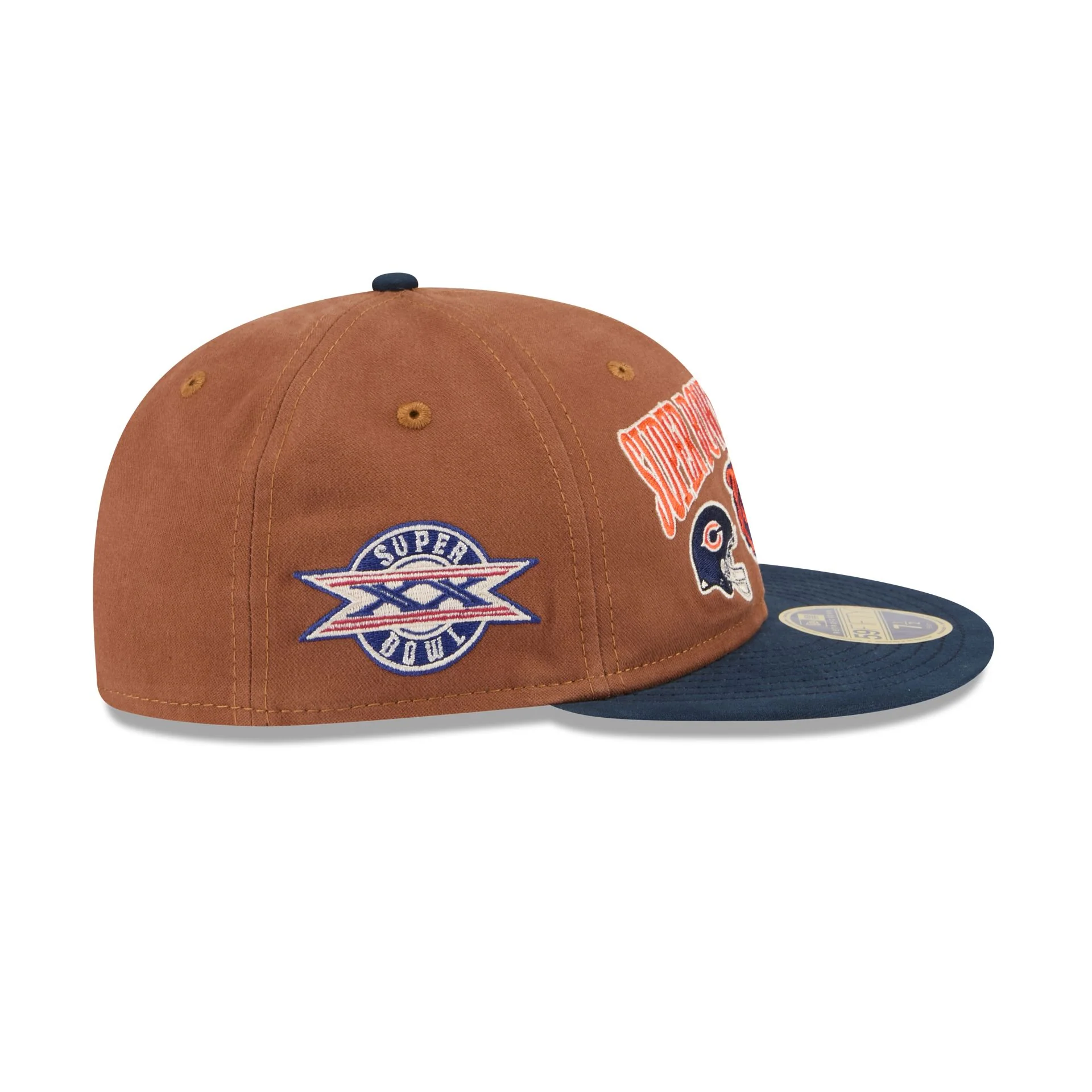 Chicago Bears Champions Retro Crown 59FIFTY Fitted Hat