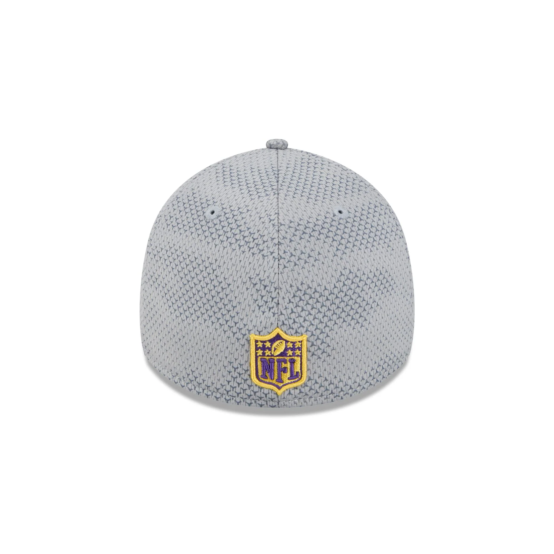 Minnesota Vikings 2024 Sideline Gray 39THIRTY Stretch Fit Hat