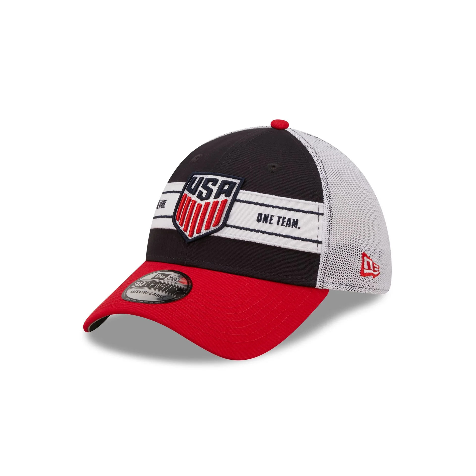 U.S. Soccer Men's National Team Mesh 39THIRTY Stretch Fit Hat