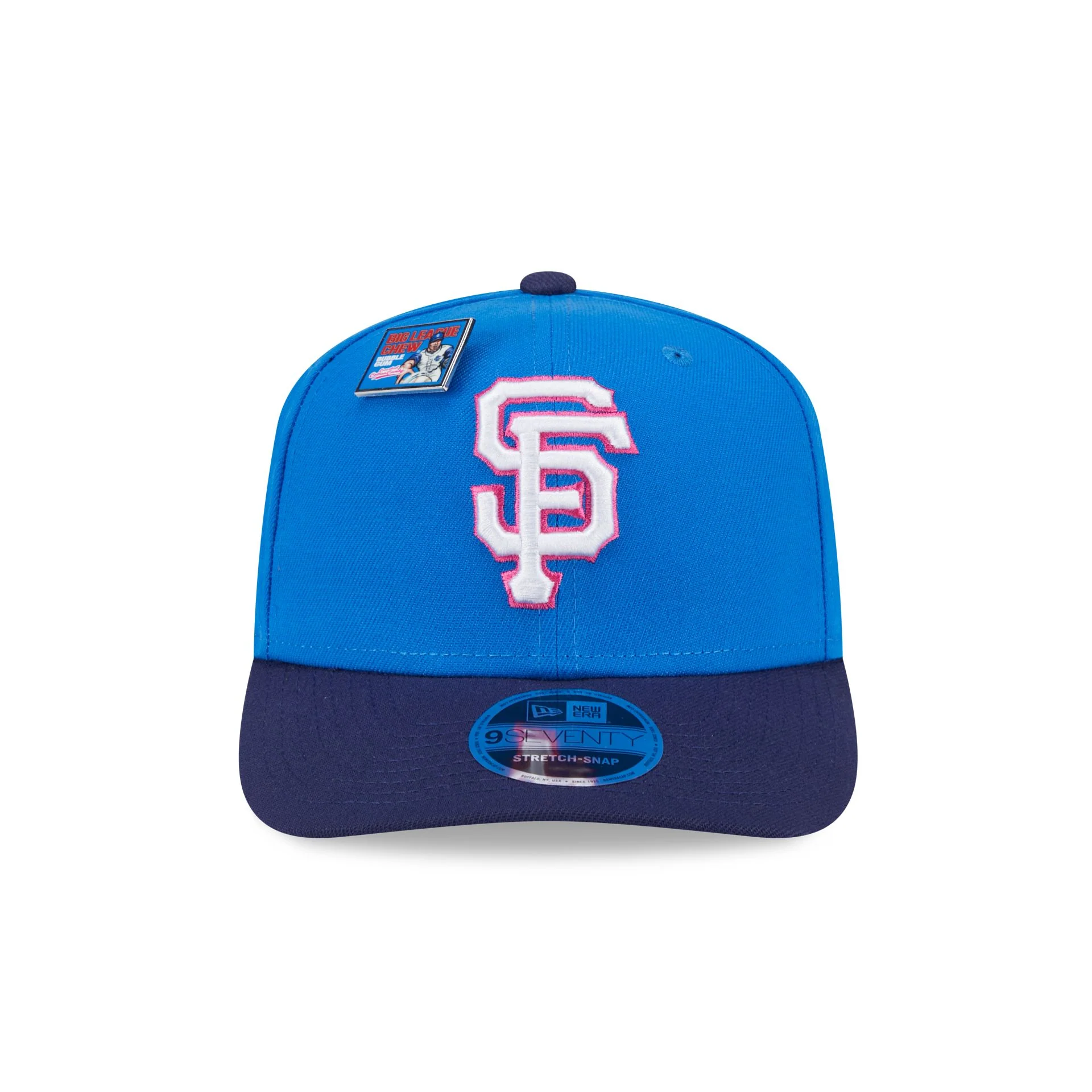 Big League Chew X San Francisco Giants Curveball Cotton Candy 9SEVENTY Stretch-Snap Hat