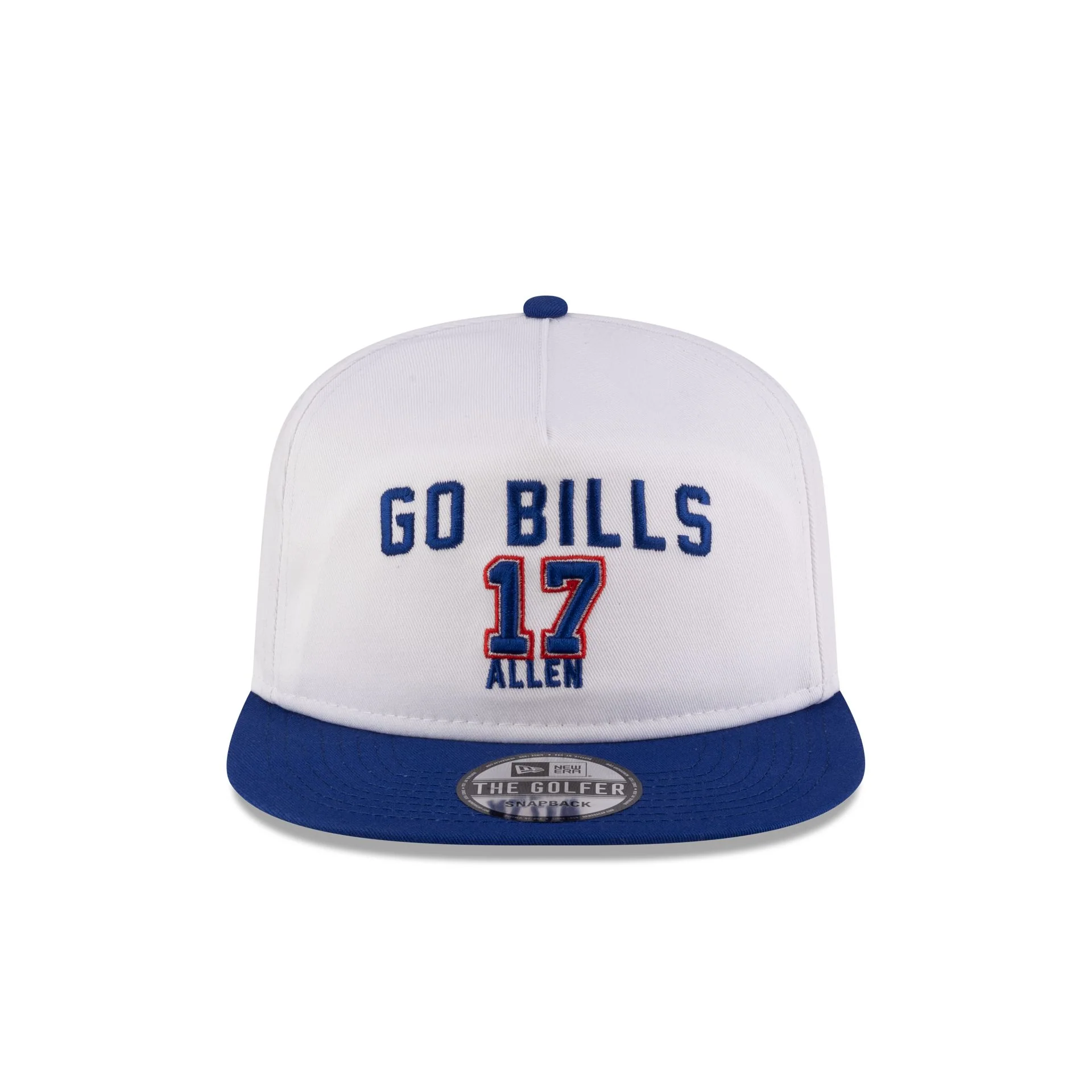 Buffalo Bills Josh Allen MVP White Golfer Hat