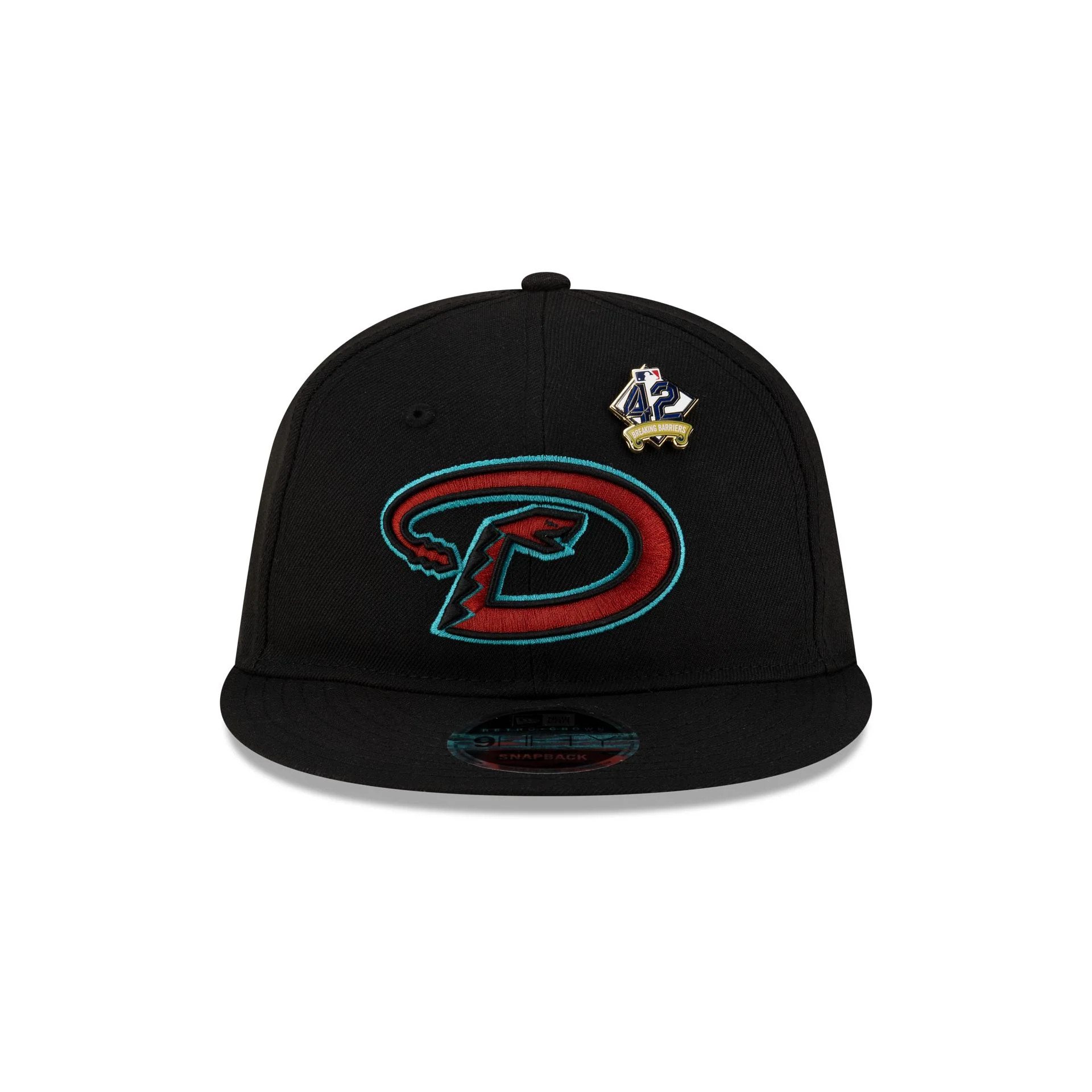Arizona Diamondbacks Jackie Robinson Day 2025 Retro Crown 9FIFTY Snapback Hat