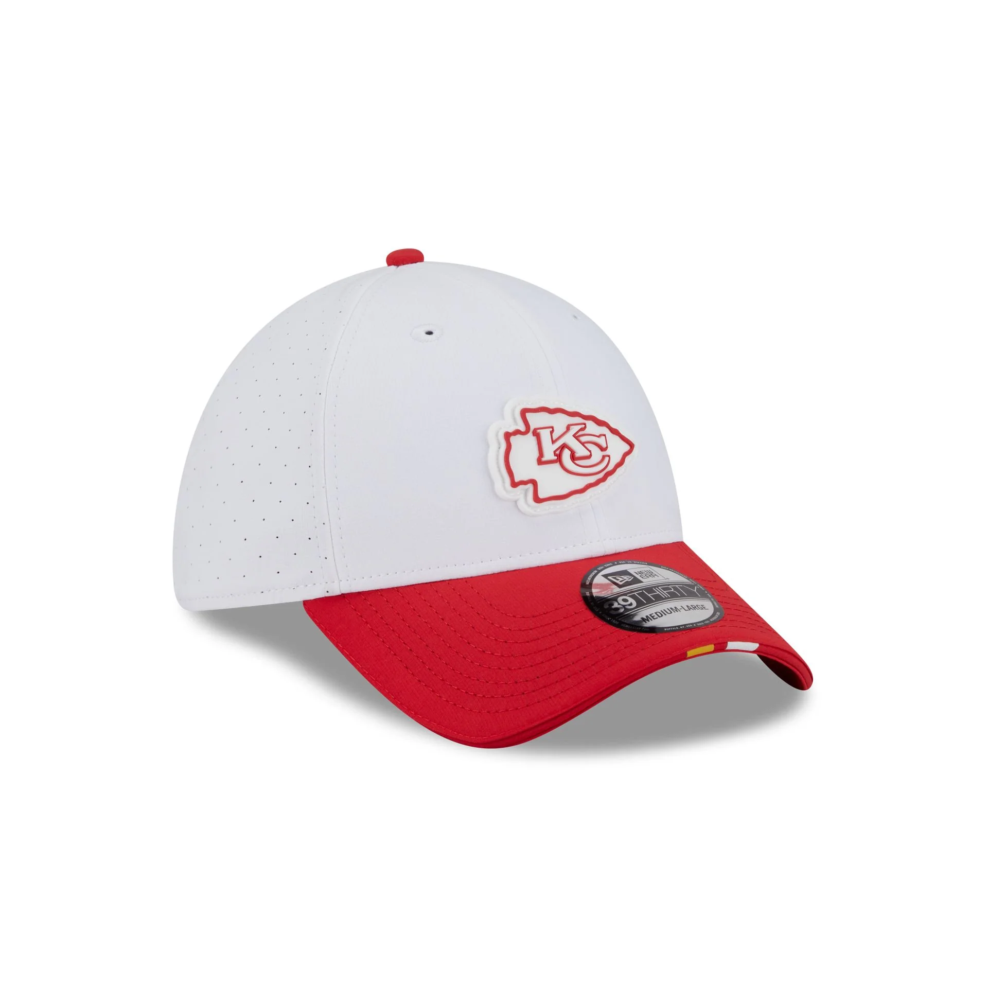 Kansas City Chiefs 2025 Training 39THIRTY Stretch Fit Hat