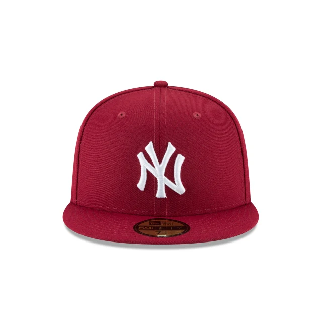 New York Yankees Cardinal Basic 59FIFTY Fitted Hat