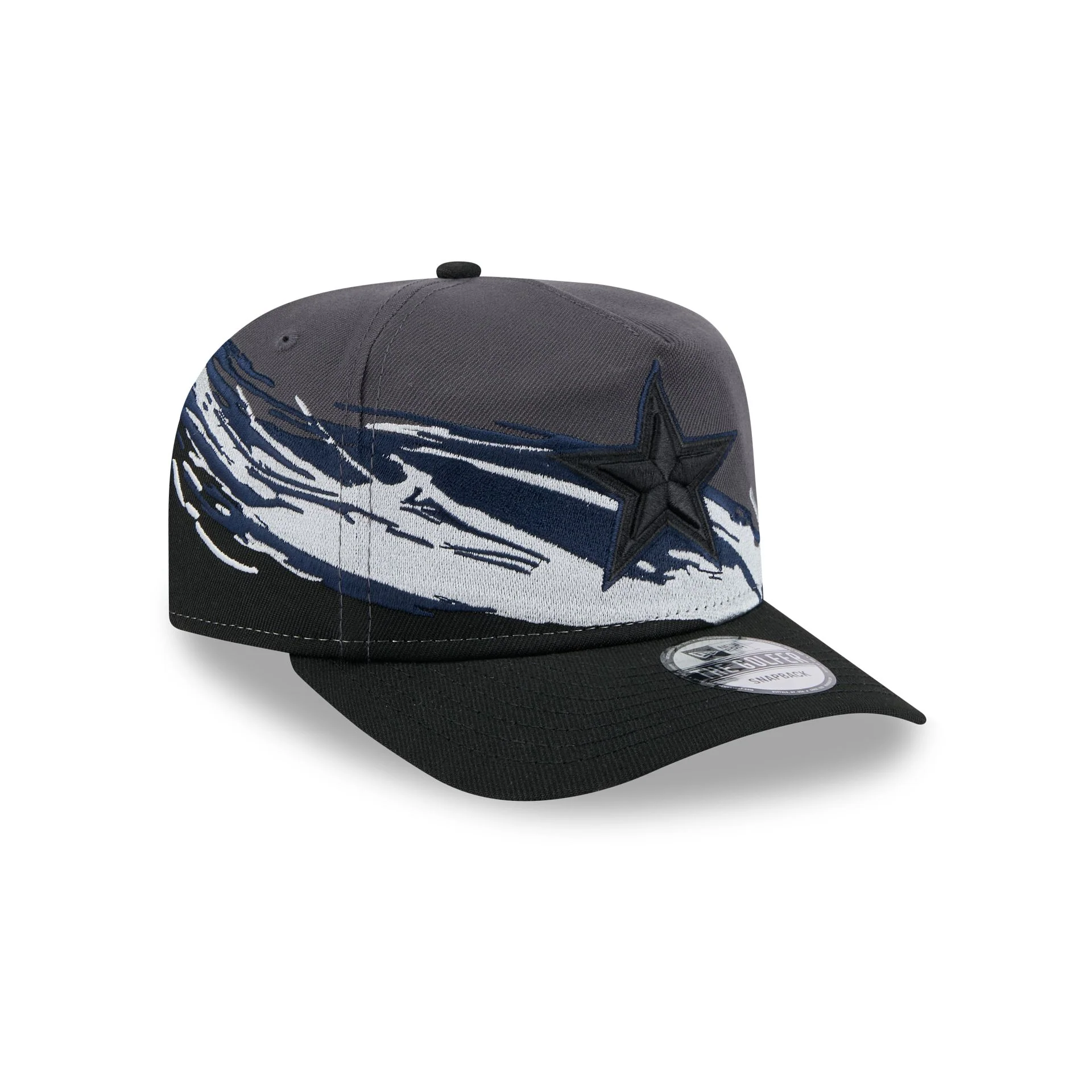 Dallas Cowboys Graphite Brushstroke Golfer Hat