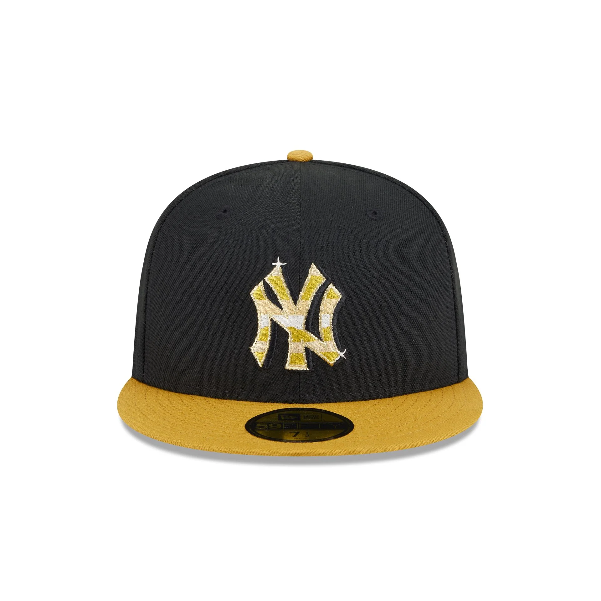 New York Yankees Metallic Gold Logo 59FIFTY Fitted Hat