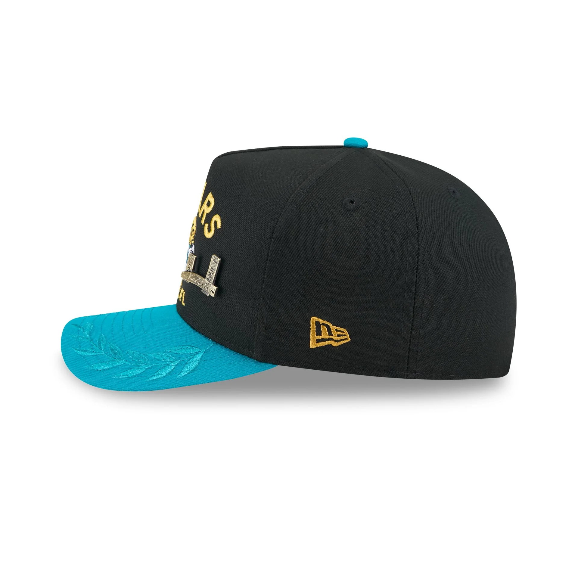 Jacksonville Jaguars 2025 Draft Black 59FIFTY A-Frame Fitted Hat