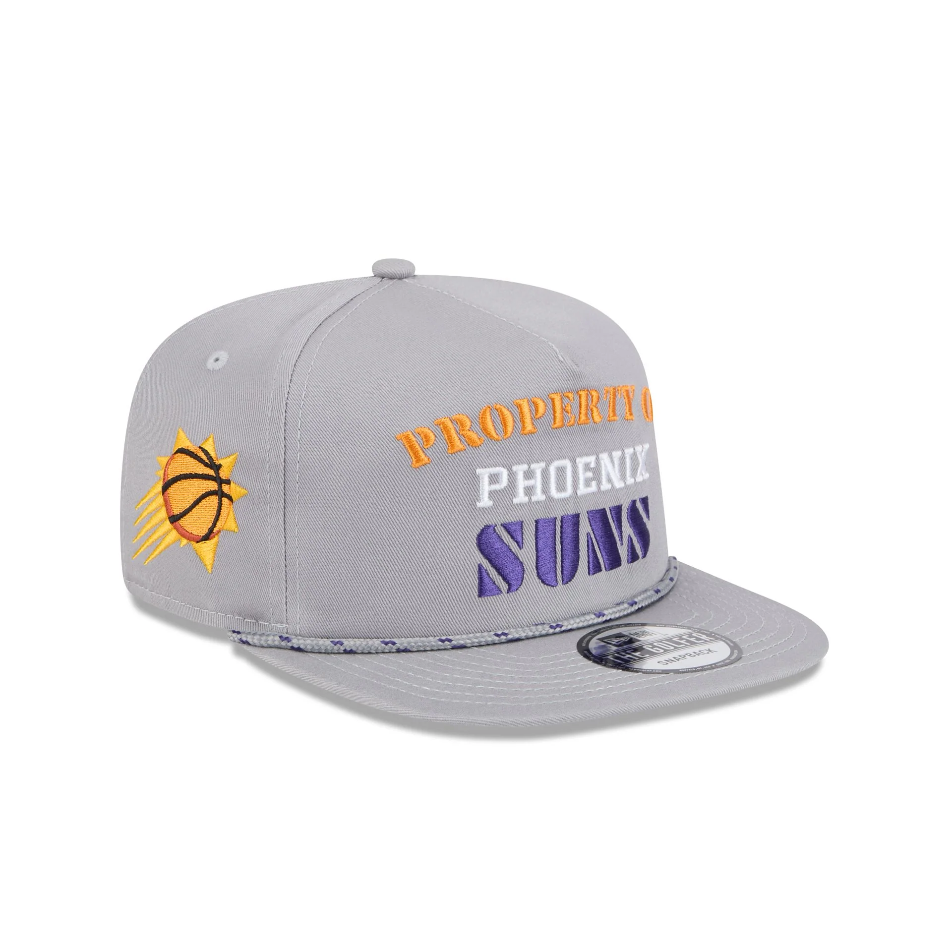 Phoenix Suns Vintage Gray Rope Golfer Hat