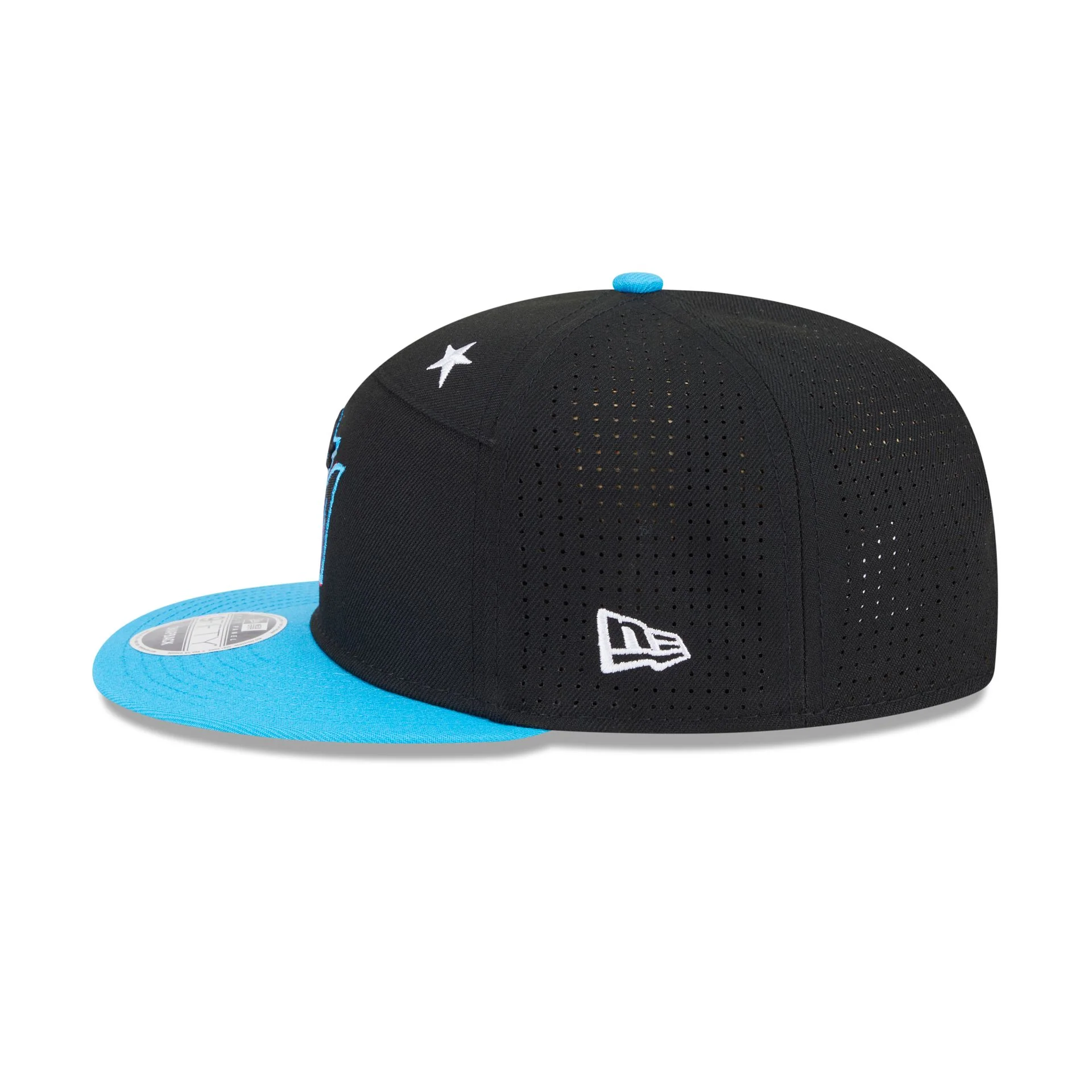 Miami Marlins 2025 All-Star Game Split Panel 9FIFTY Snapback Hat