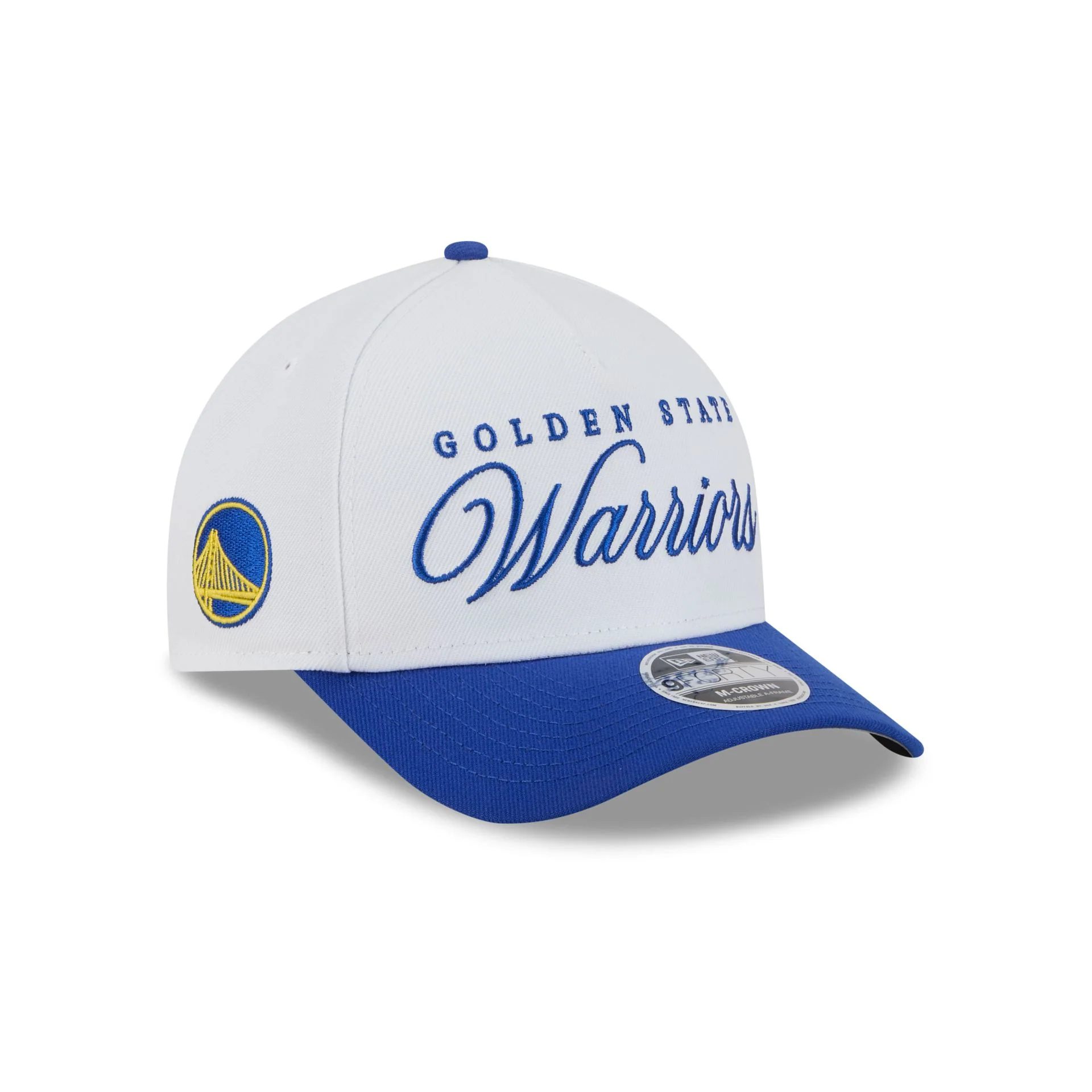 Golden State Warriors 2025 Draft 9FORTY M-Crown A-Frame Snapback Hat