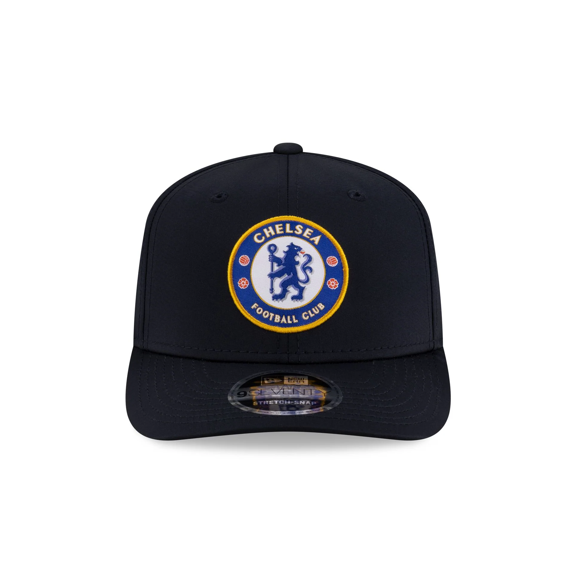 Chelsea FC Lion Crest Core Navy 9SEVENTY Stretch-Snap Hat