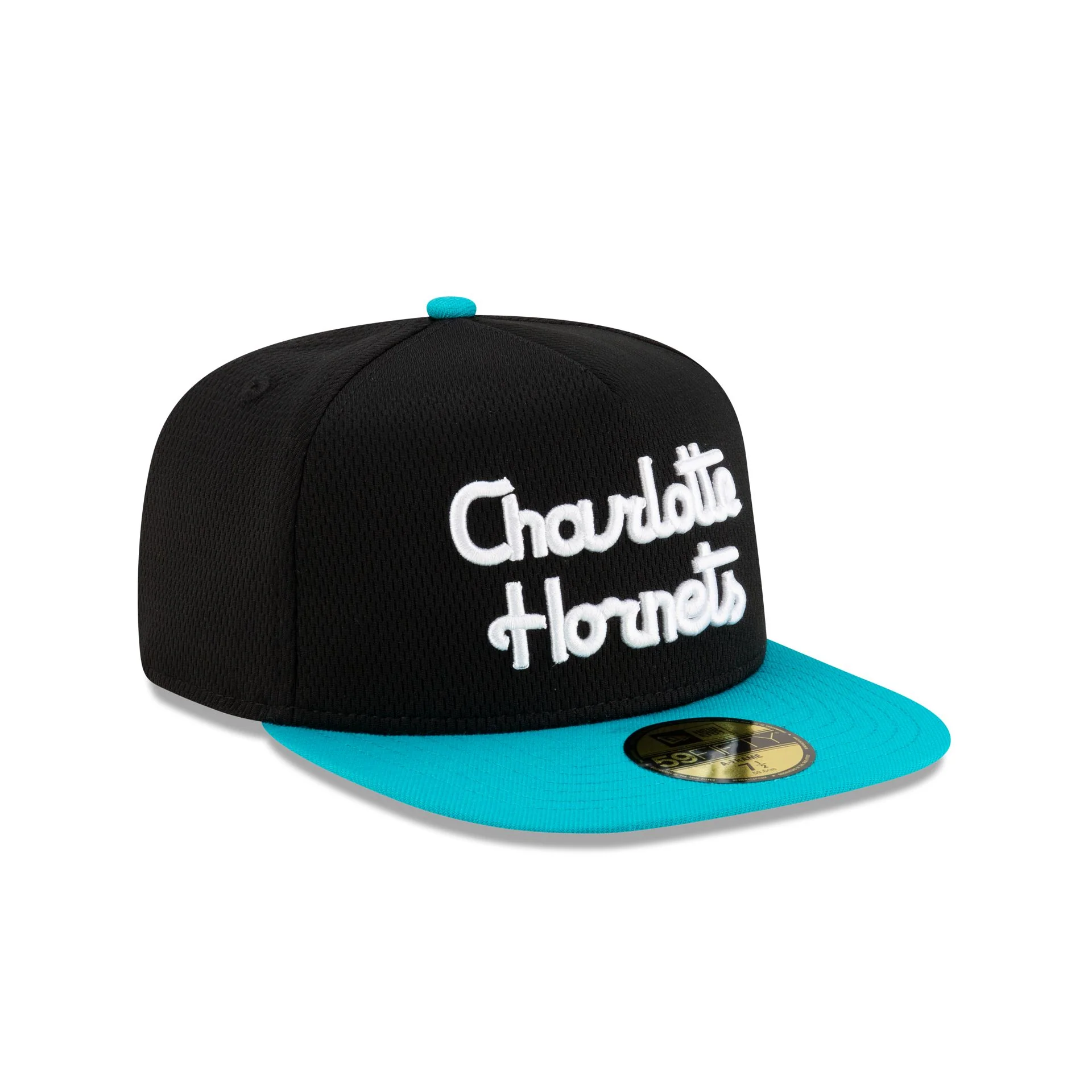 Charlotte Hornets Dashmark Mesh 59FIFTY A-Frame Fitted Hat
