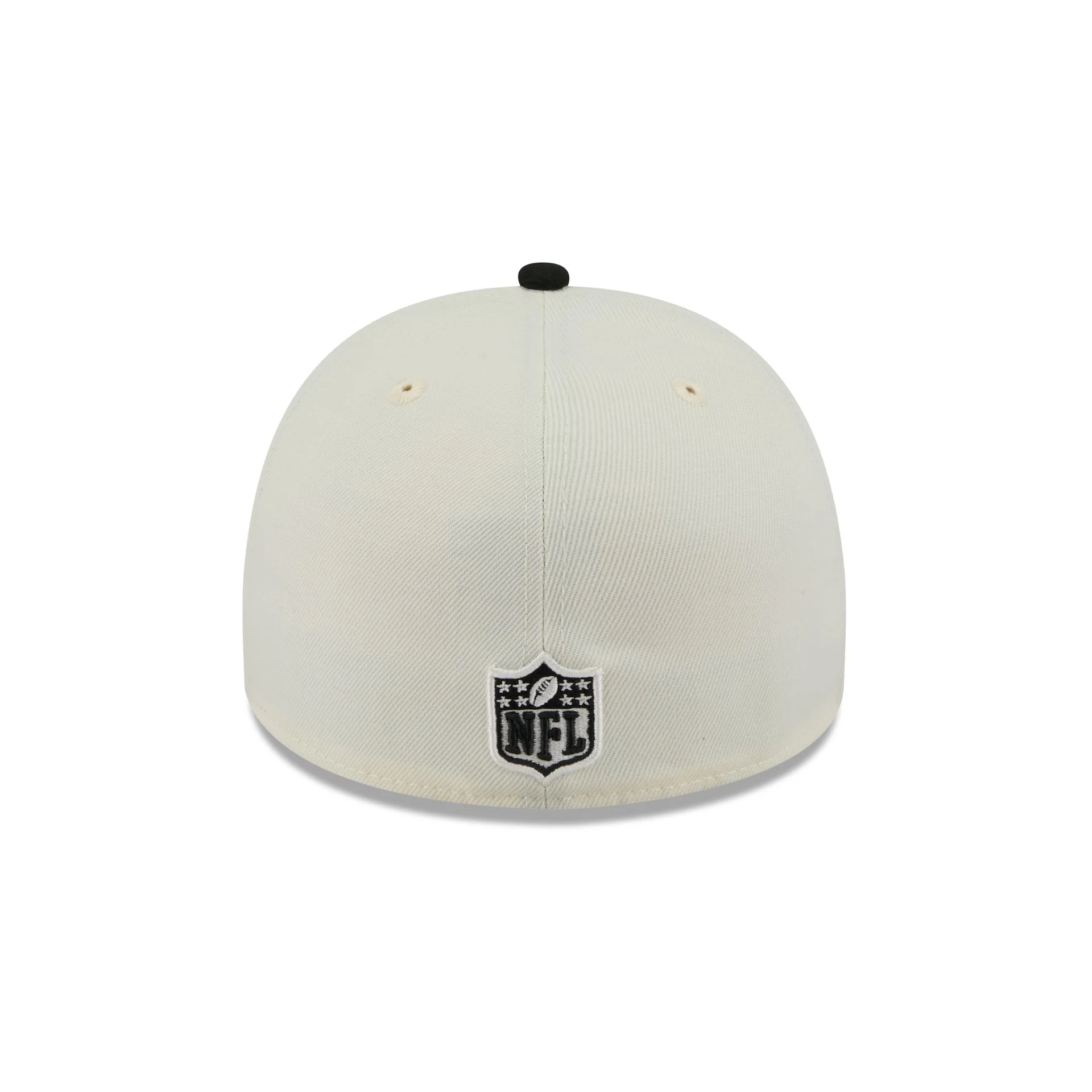 Las Vegas Raiders 2025 Draft Chrome White 59FIFTY A-Frame Fitted Hat