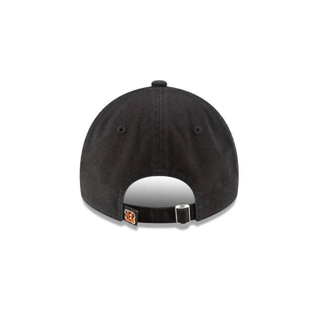 Cincinnati Bengals Core Classic Black 9TWENTY Adjustable Hat