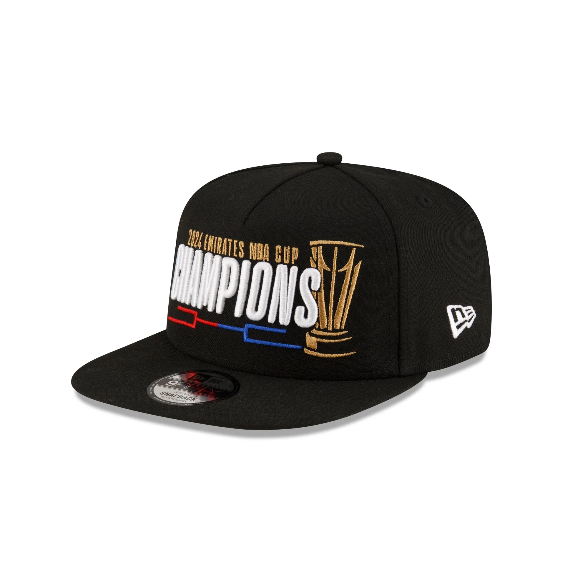 Milwaukee Bucks 2024 Emirates NBA Cup Champions 9FIFTY A-Frame Snapback Hat