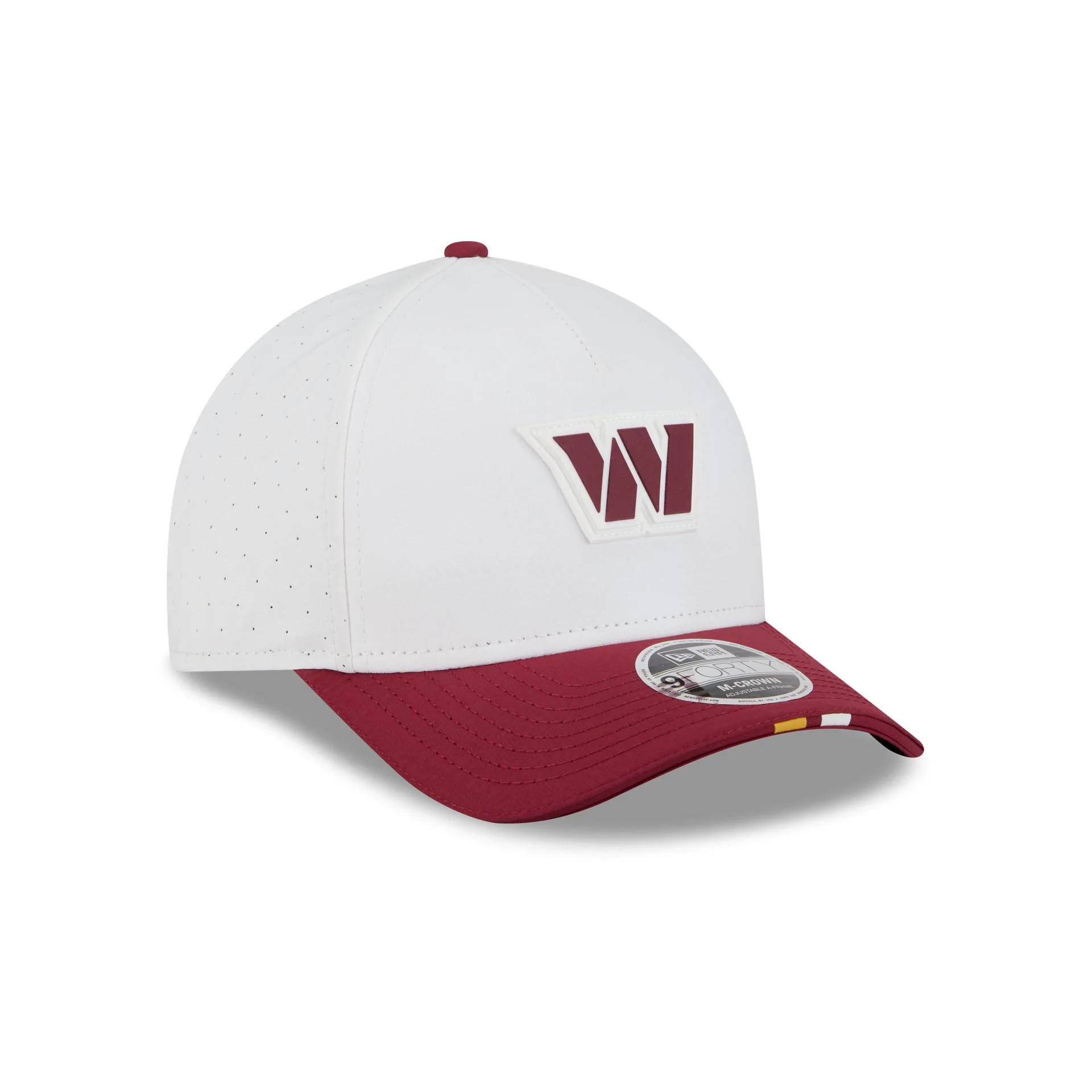 Washington Commanders 2025 Training 9FORTY M-Crown A-Frame Snapback Hat