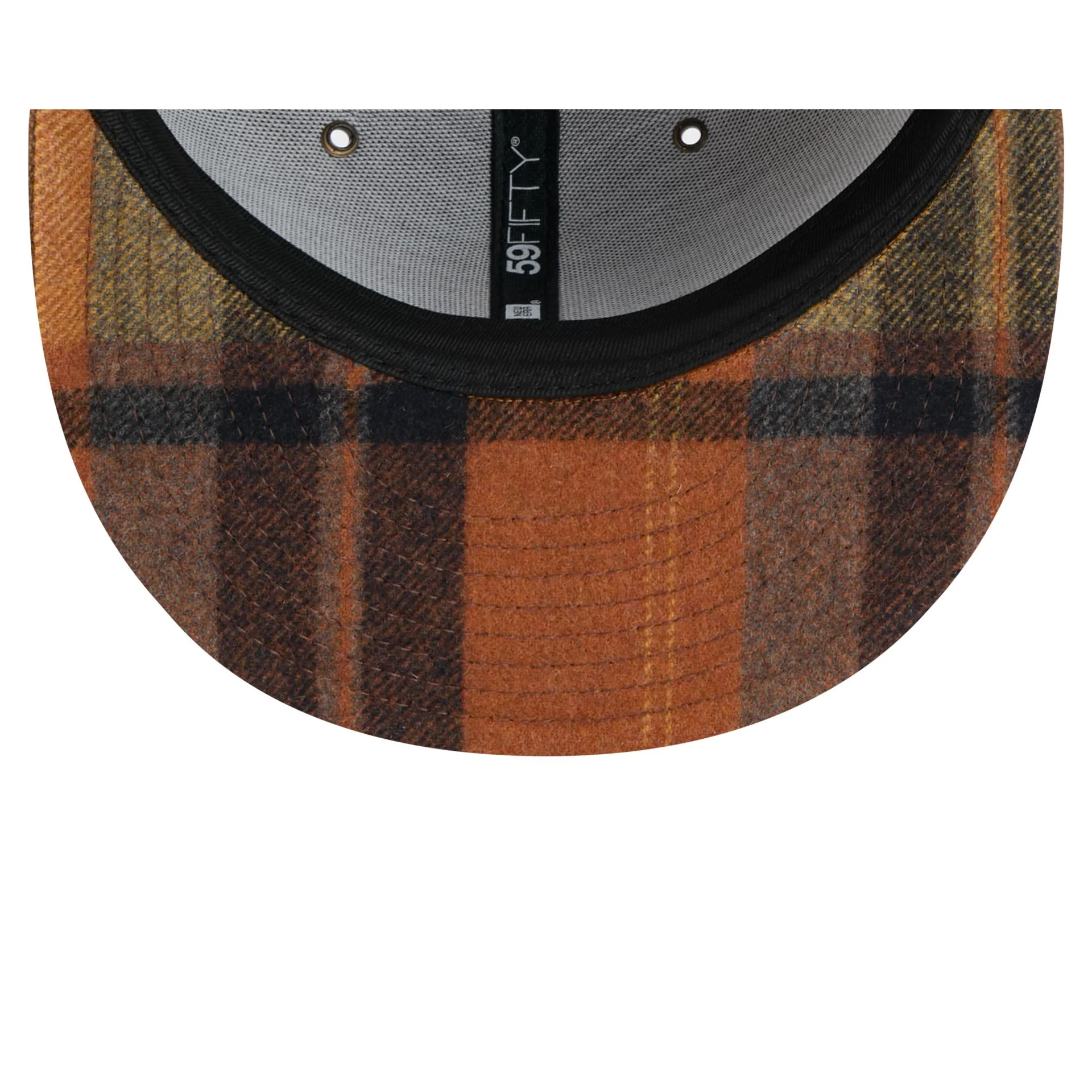 Oilers Antique Plaid 59FIFTY Fitted Hat