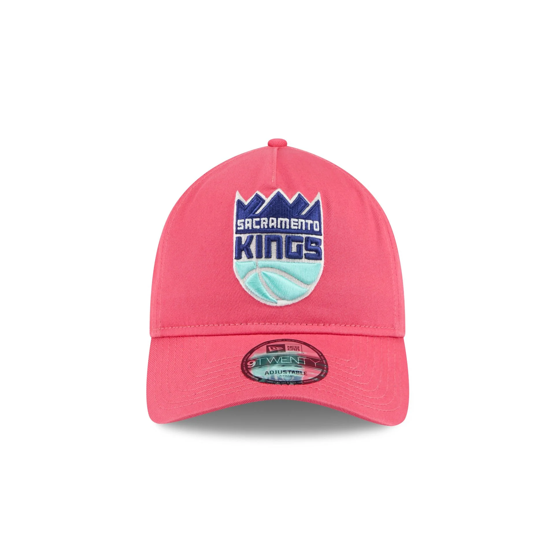 Sacramento Kings Coral 9TWENTY A-Frame Adjustable Hat