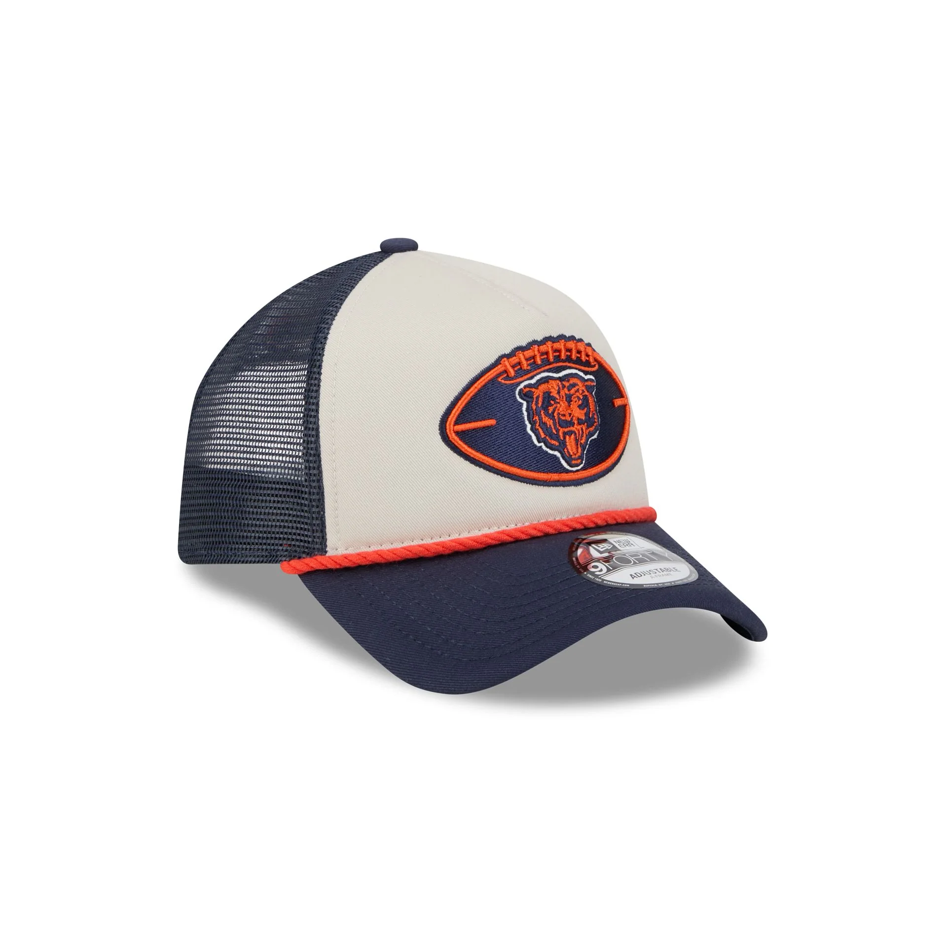 Chicago Bears 2024 Historic Sideline 9FORTY A-Frame Snapback Hat