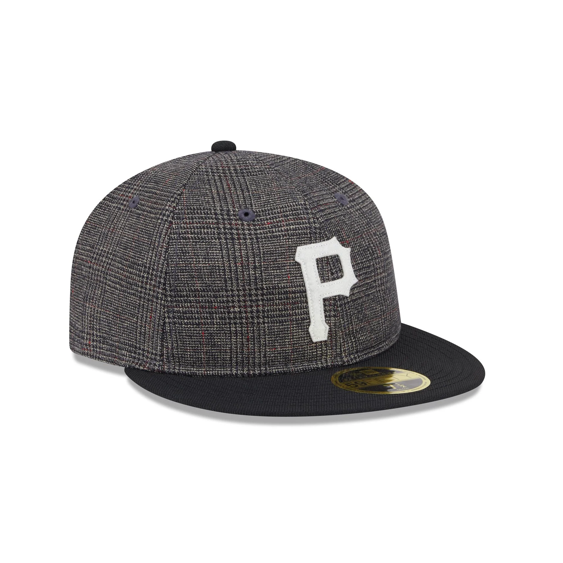Pittsburgh Pirates Plaid Retro Crown 59FIFTY Fitted Hat