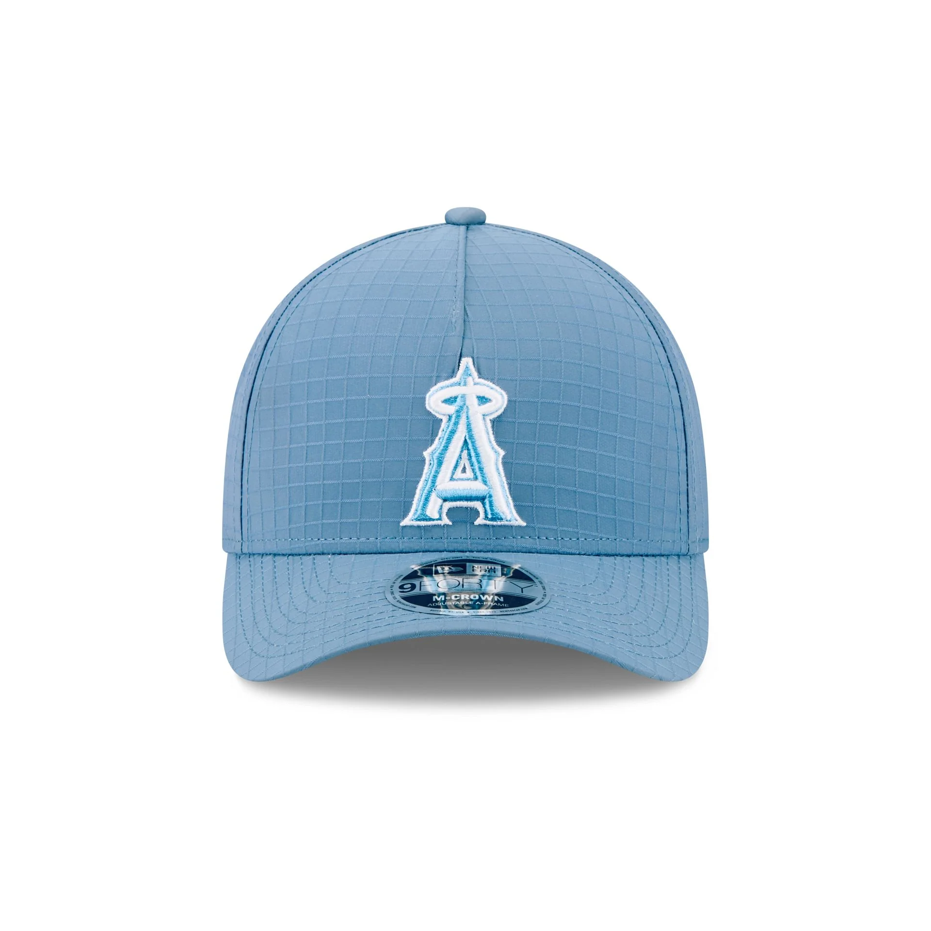 Los Angeles Angels Blue Ripstop 9FORTY M-Crown A-Frame Snapback Hat